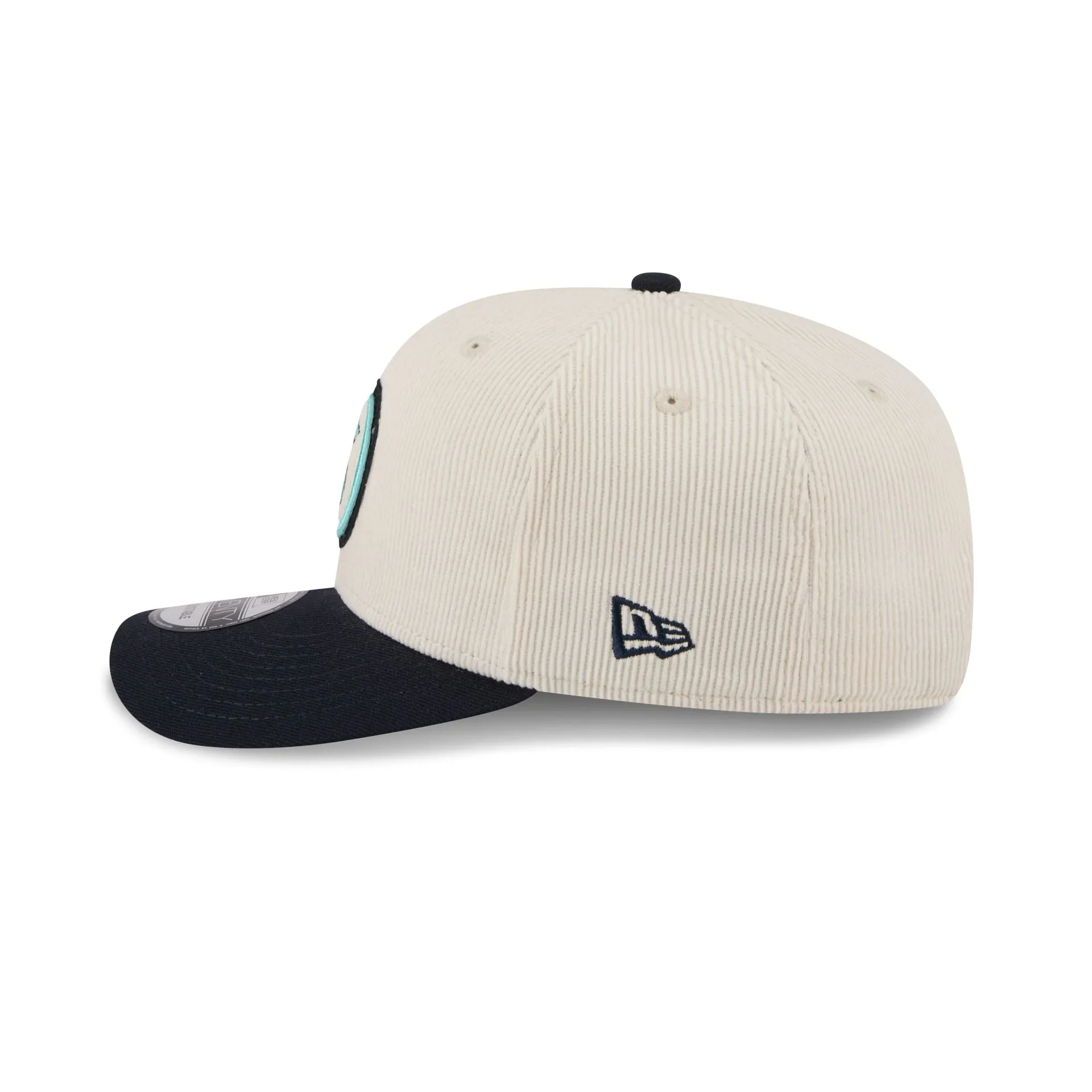 Seattle Kraken Loyal Corduroy 9SEVENTY Stretch-Snap Hat sold by New Era product image thumbnail 5
