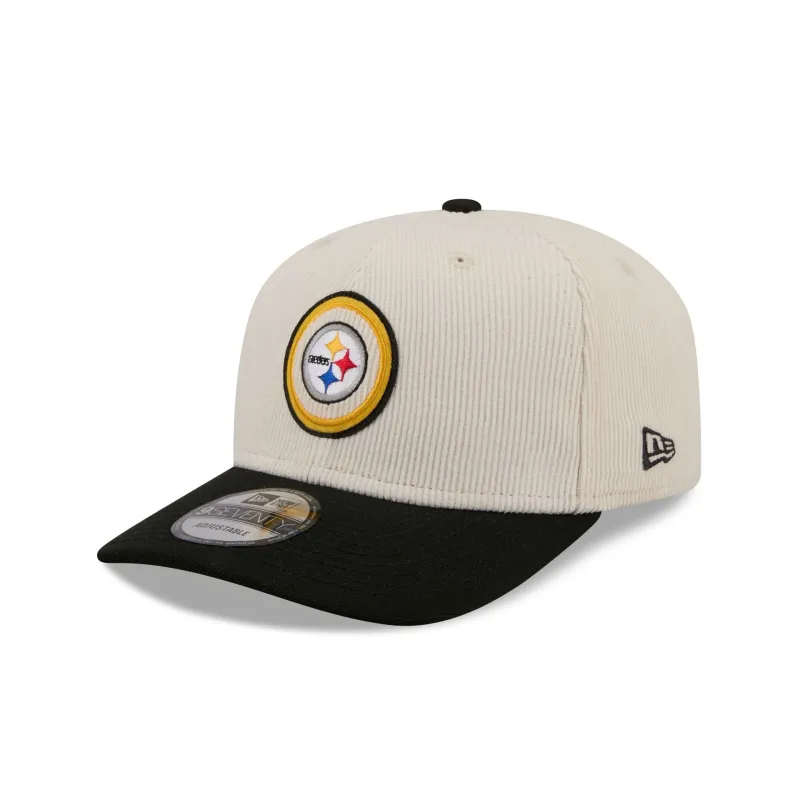 Pittsburgh Steelers Loyal Corduroy 9SEVENTY Stretch-Snap Hat sold by New Era