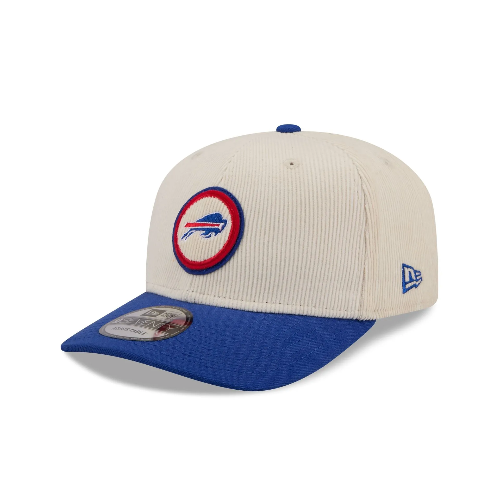 Buffalo Bills Loyal Corduroy 9SEVENTY Stretch-Snap Hat sold by New Era
