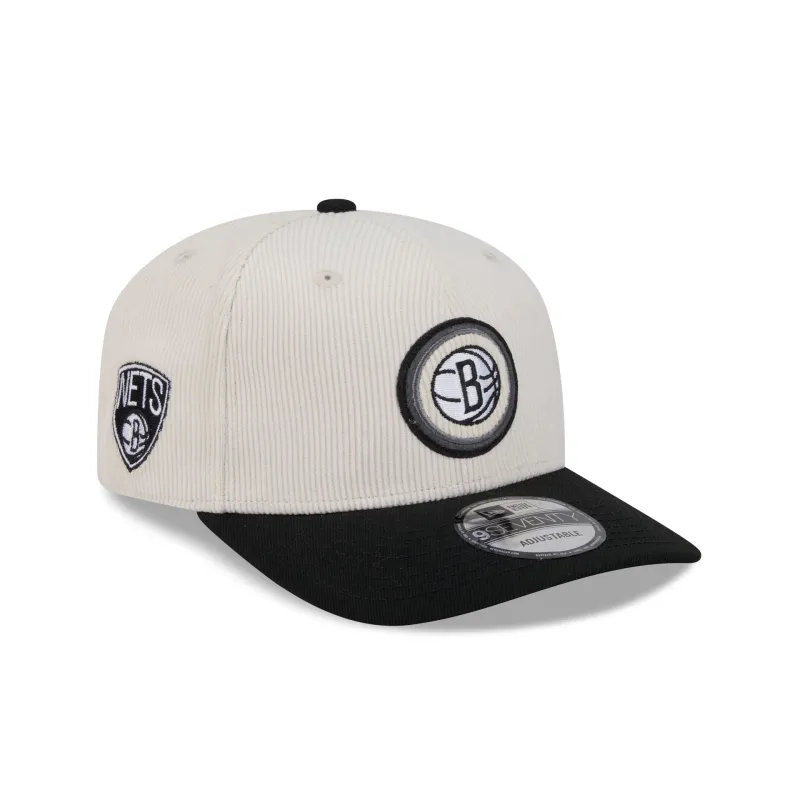 Brooklyn Nets Loyal Corduroy 9SEVENTY Stretch-Snap Hat sold by New Era