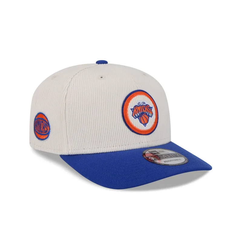 New York Knicks Loyal Corduroy 9SEVENTY Stretch-Snap Hat sold by New Era