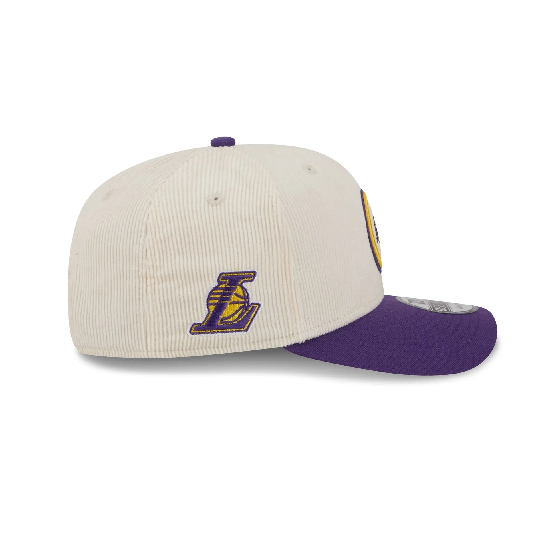 Los Angeles Lakers Loyal Corduroy 9SEVENTY Stretch-Snap Hat sold by New Era product image thumbnail 4