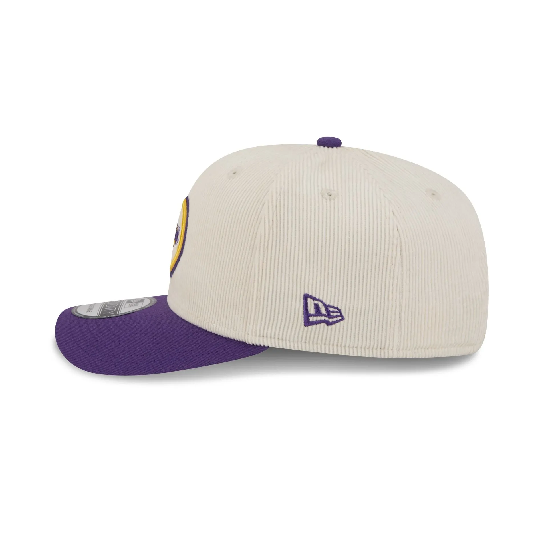 Los Angeles Lakers Loyal Corduroy 9SEVENTY Stretch-Snap Hat sold by New Era product image thumbnail 5