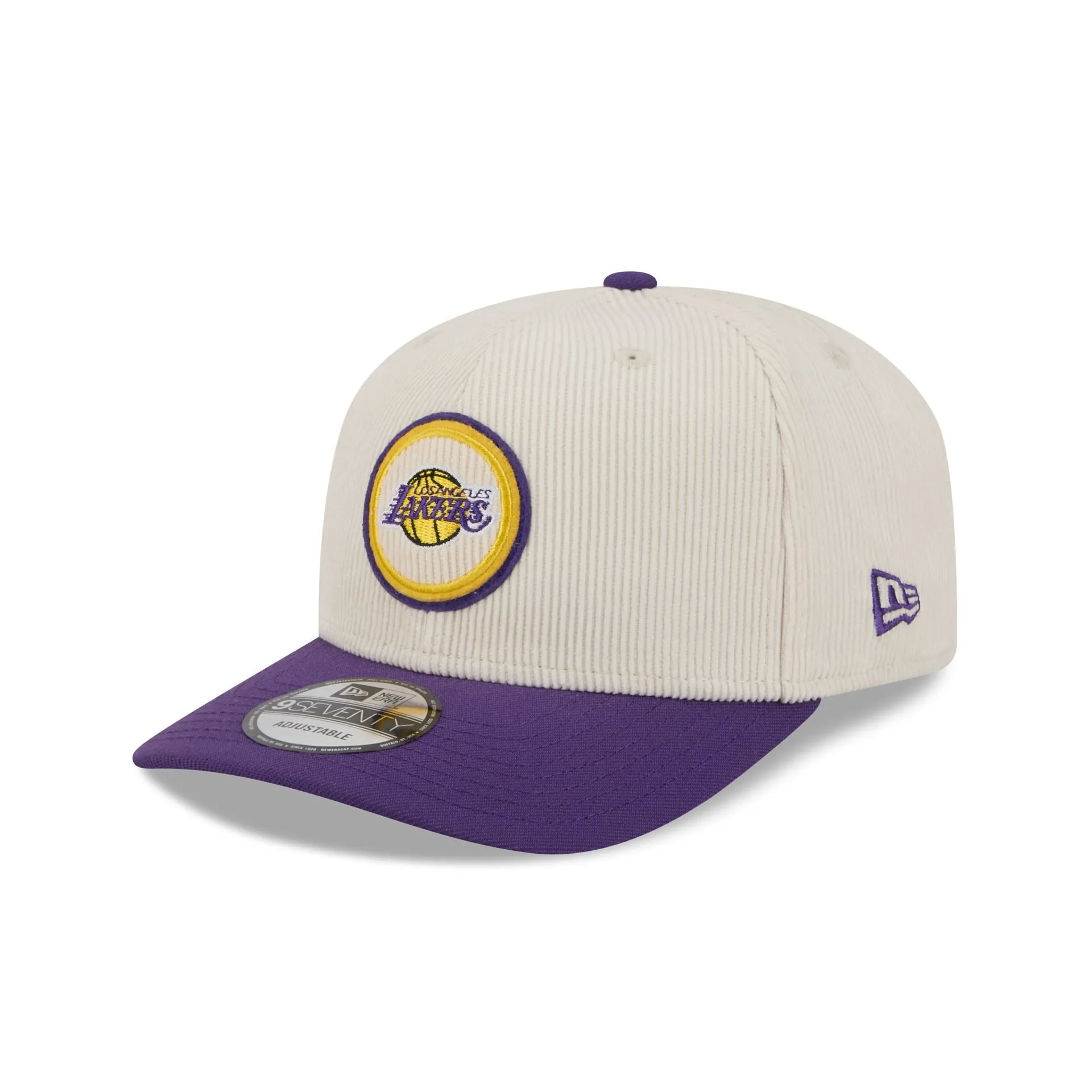 Los Angeles Lakers Loyal Corduroy 9SEVENTY Stretch-Snap Hat sold by New Era product image thumbnail 3