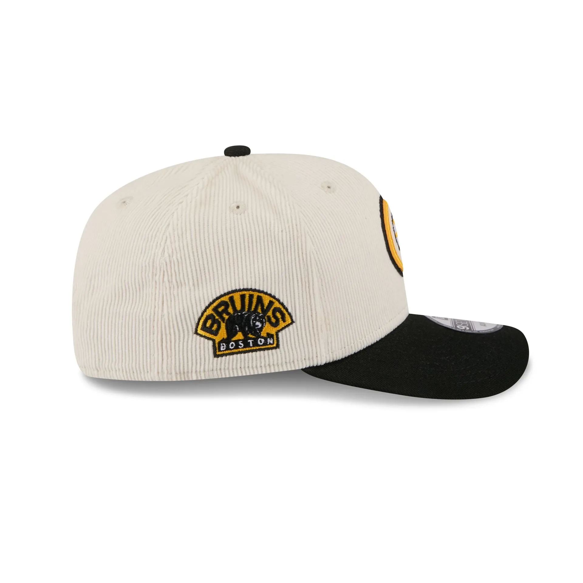Boston Bruins Loyal Corduroy 9SEVENTY Stretch-Snap Hat sold by New Era product image thumbnail 4