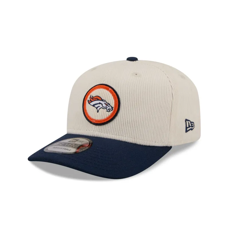 Denver Broncos Loyal Corduroy 9SEVENTY Stretch-Snap Hat sold by New Era