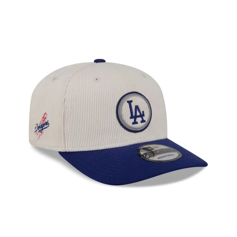 Los Angeles Dodgers Loyal Corduroy 9SEVENTY Stretch-Snap Hat sold by New Era