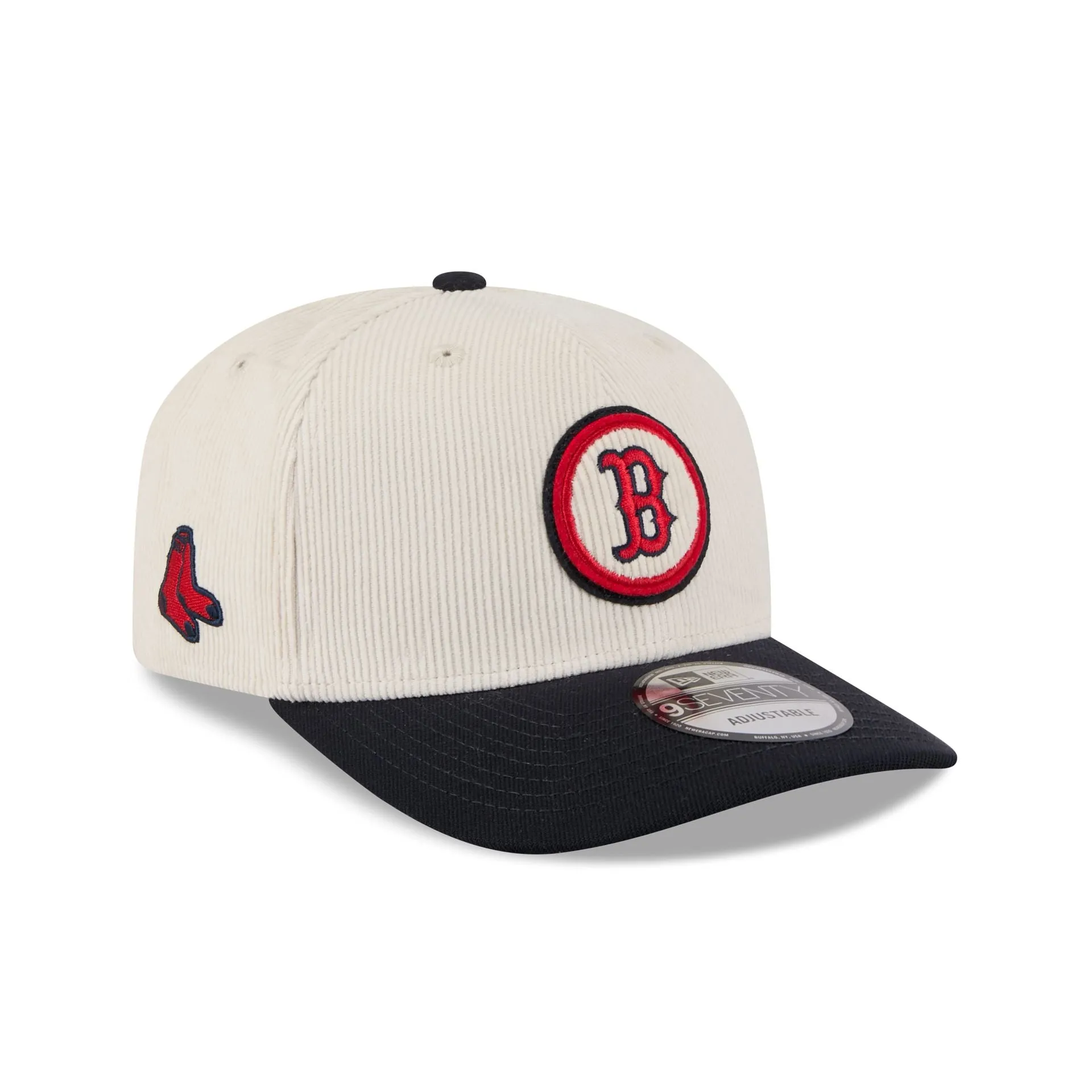 Boston Red Sox Loyal Corduroy 9SEVENTY Stretch-Snap Hat sold by New Era
