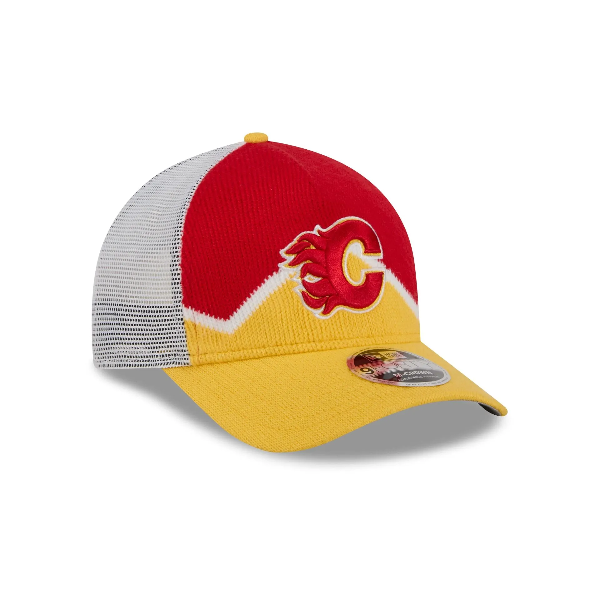 Calgary Flames Sock 9FORTY M-Crown A-Frame Trucker Hat sold by New Era product image thumbnail 3