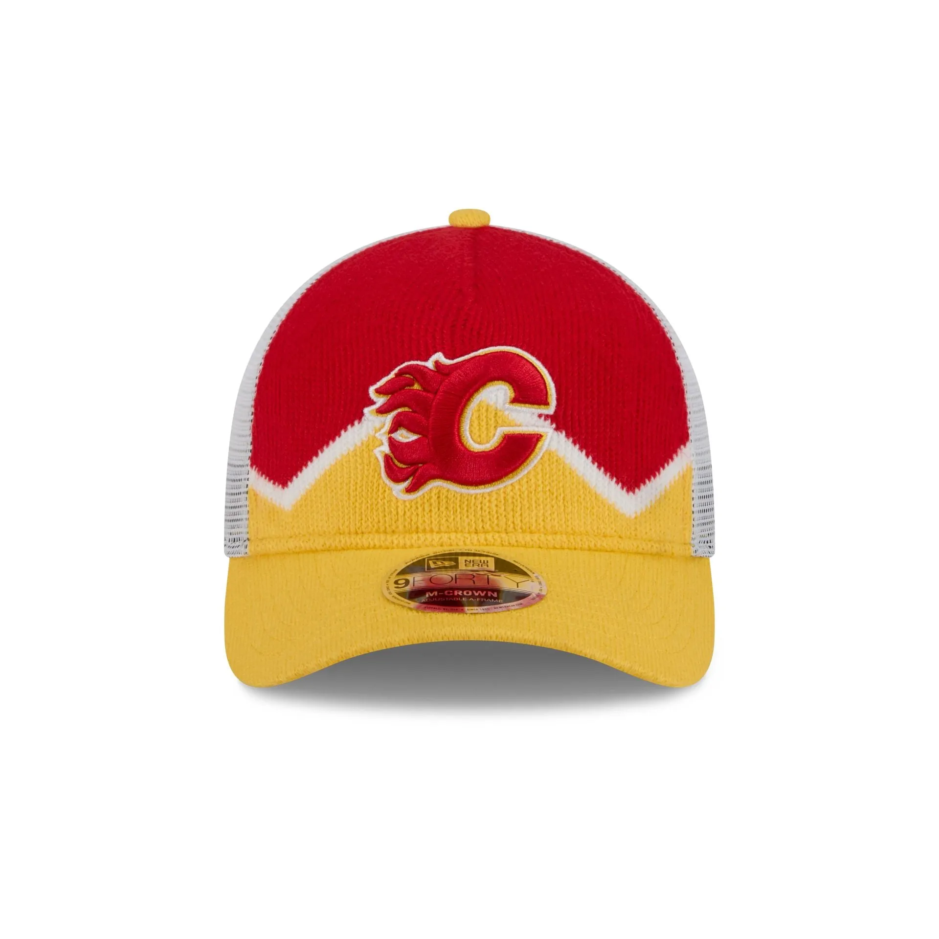 Calgary Flames Sock 9FORTY M-Crown A-Frame Trucker Hat sold by New Era product image thumbnail 2