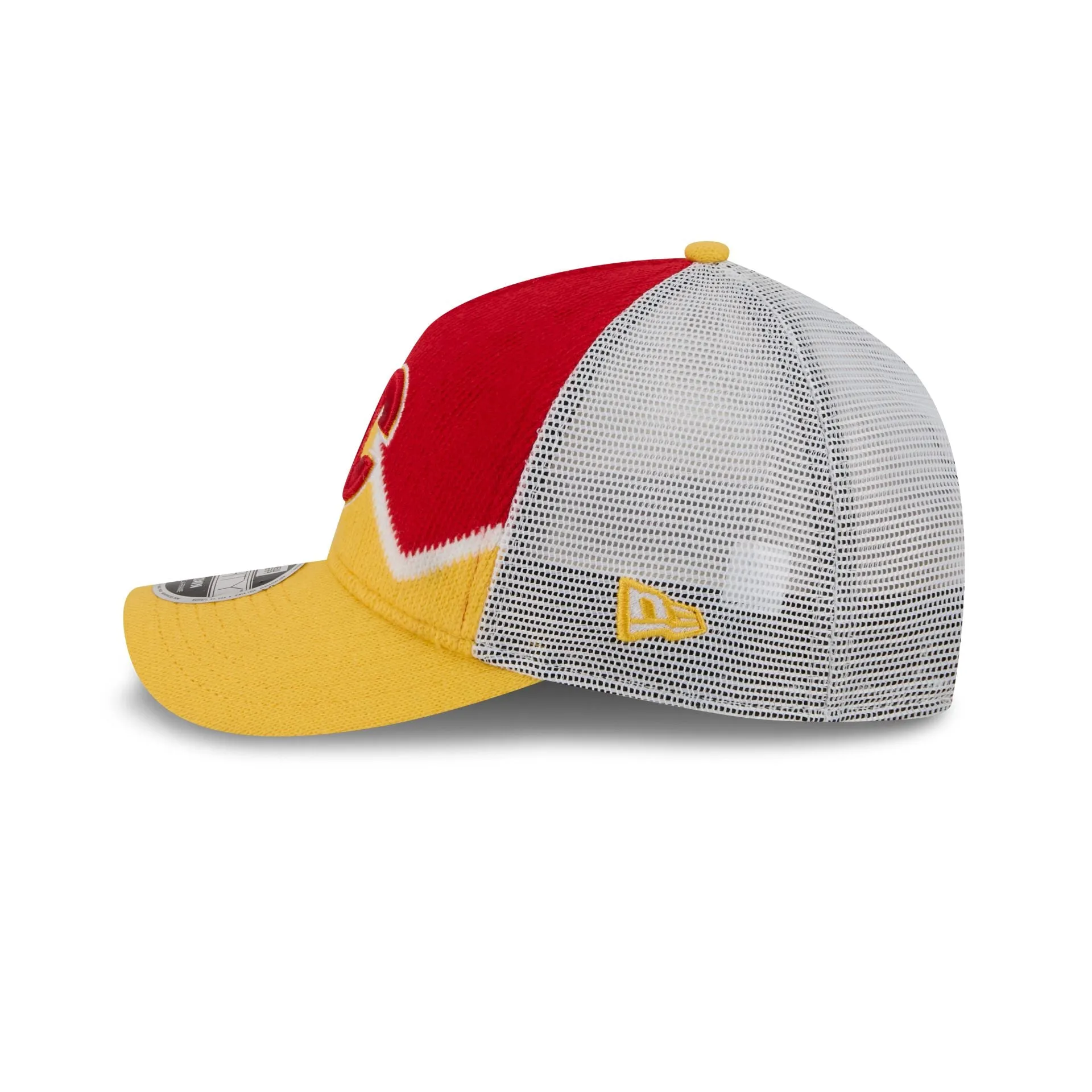 Calgary Flames Sock 9FORTY M-Crown A-Frame Trucker Hat sold by New Era product image thumbnail 4
