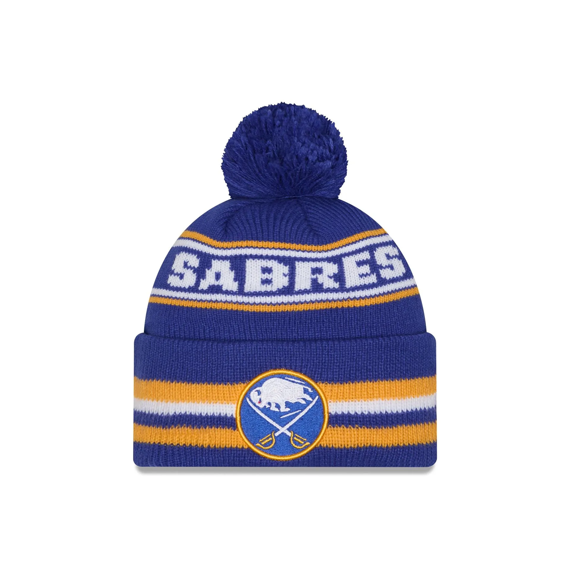 Buffalo Sabres Classic Pom Knit Hat sold by New Era