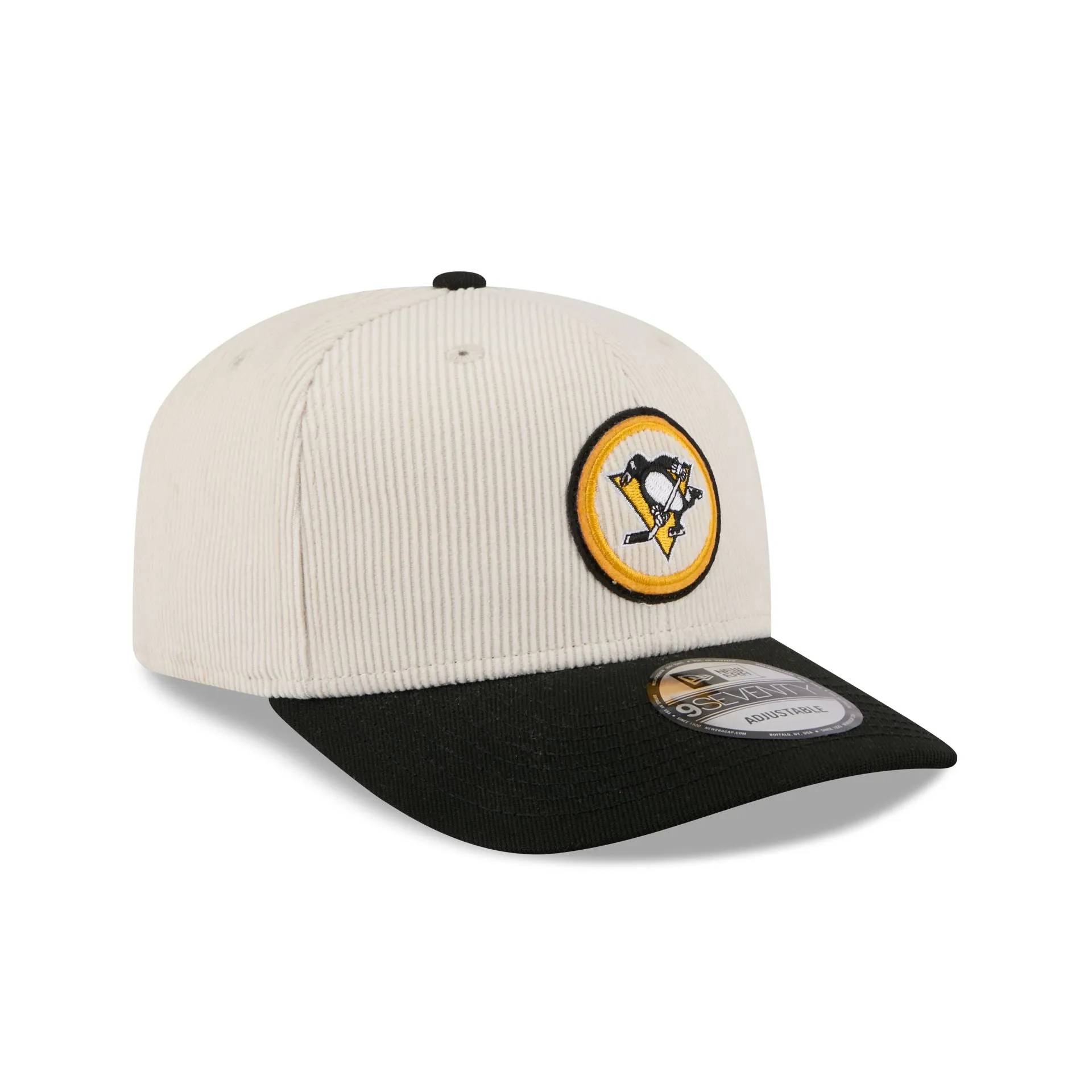 Pittsburgh Penguins Loyal Corduroy 9SEVENTY Stretch-Snap Hat sold by New Era product image thumbnail 3