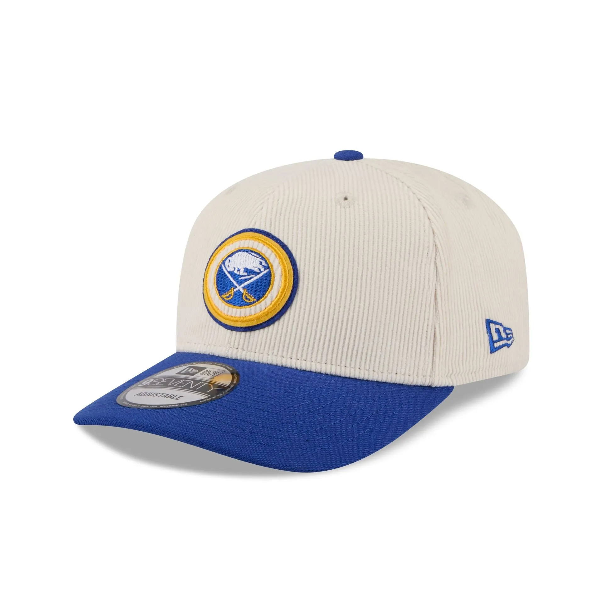 Buffalo Sabres Loyal Corduroy 9SEVENTY Stretch-Snap Hat sold by New Era product image thumbnail 3