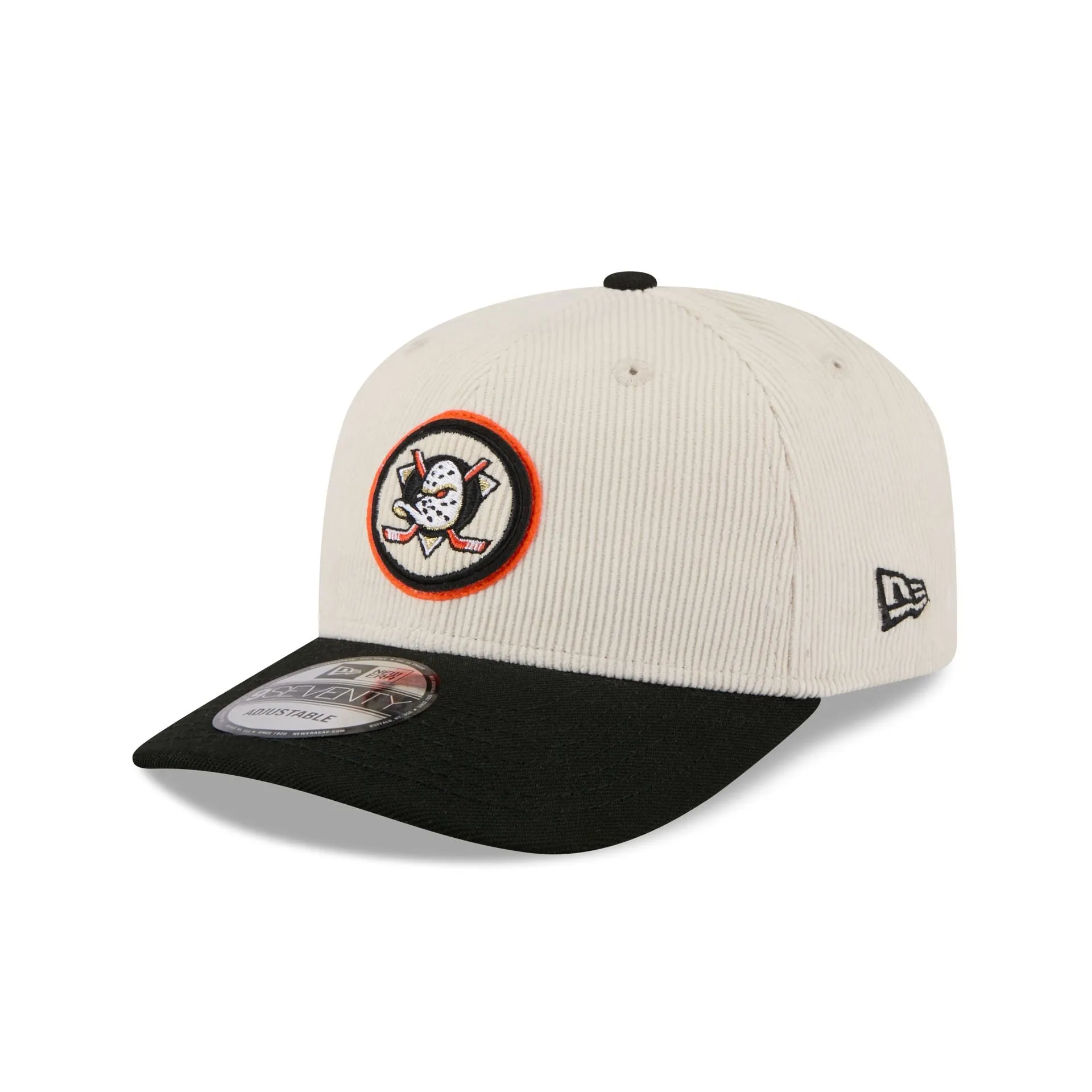 Anaheim Ducks Loyal Corduroy 9SEVENTY Stretch-Snap Hat sold by New Era product image thumbnail 3