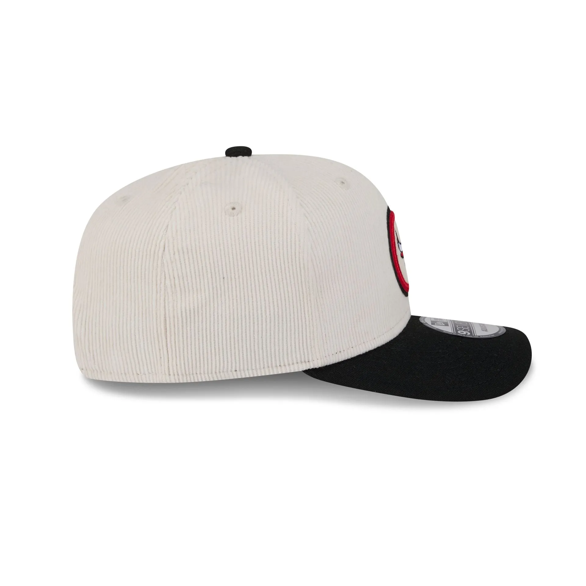 Chicago Bulls Loyal Corduroy 9SEVENTY Stretch-Snap Hat sold by New Era product image thumbnail 5