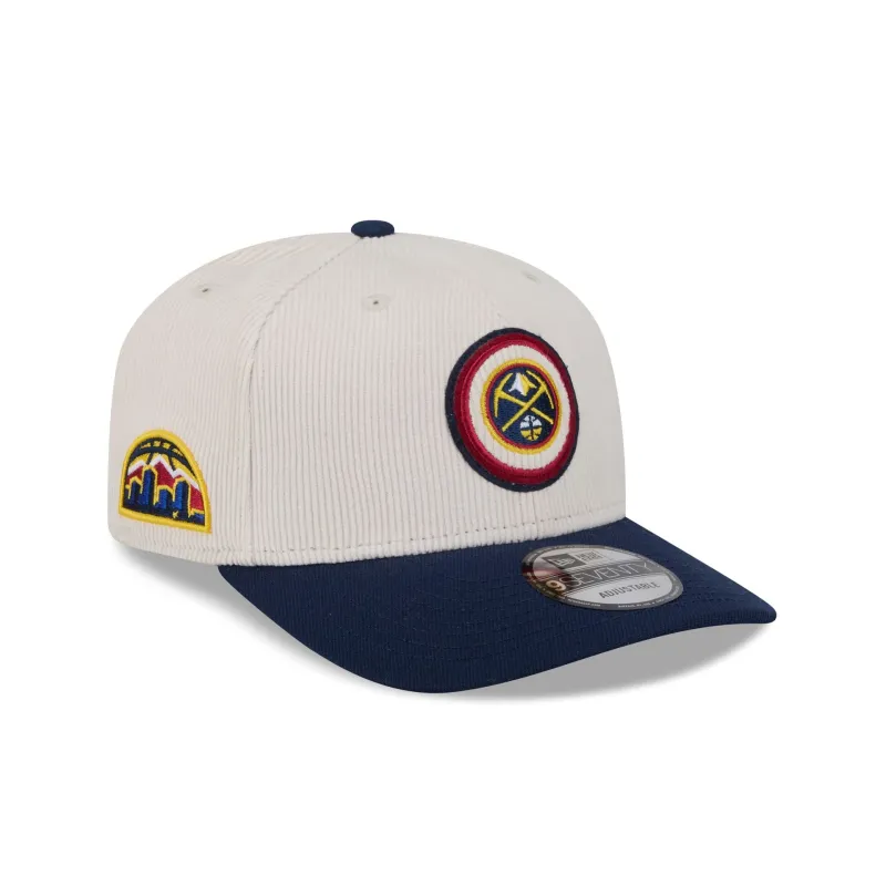 Denver Nuggets Loyal Corduroy 9SEVENTY Stretch-Snap Hat sold by New Era