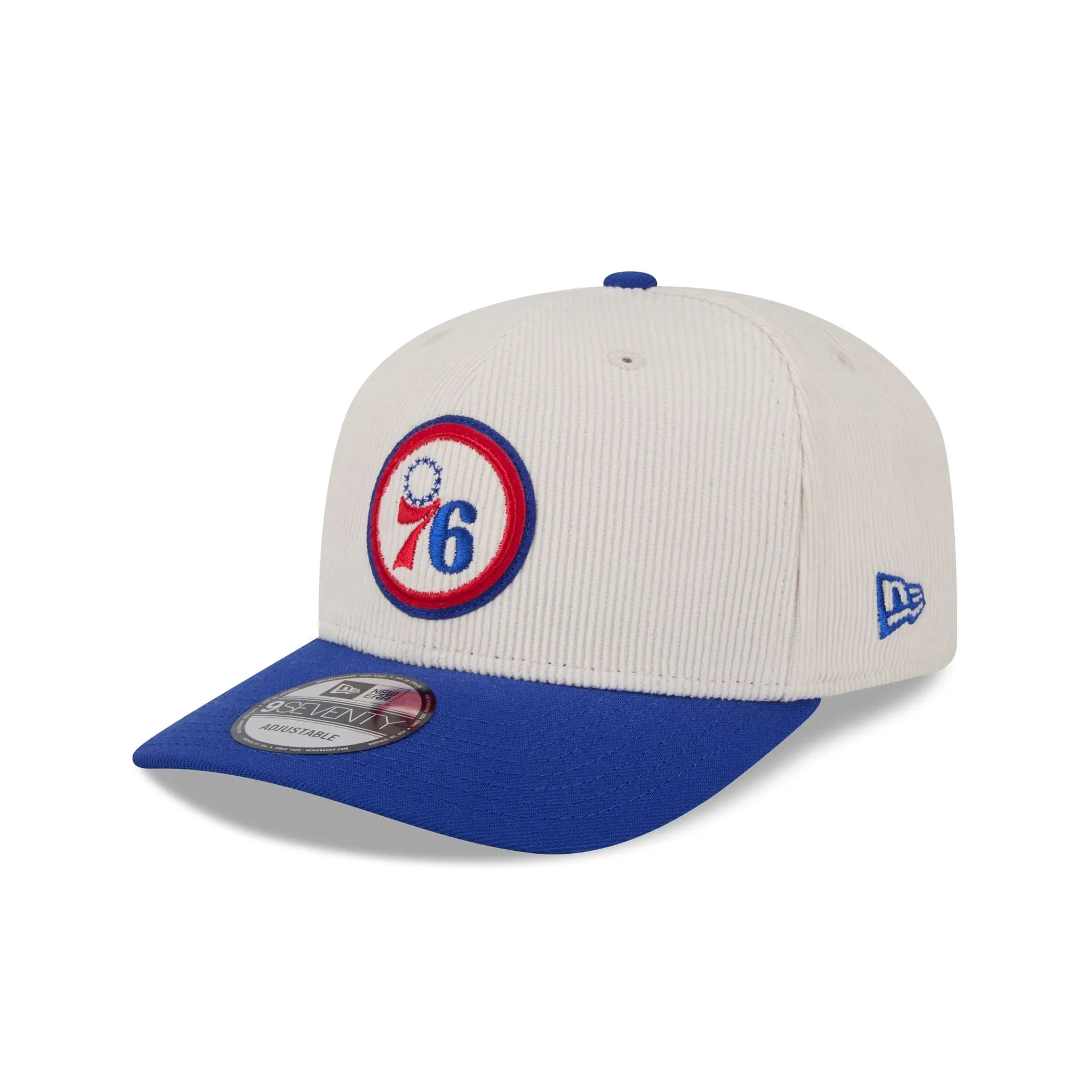 Philadelphia 76ers Loyal Corduroy 9SEVENTY Stretch-Snap Hat sold by New Era product image thumbnail 3