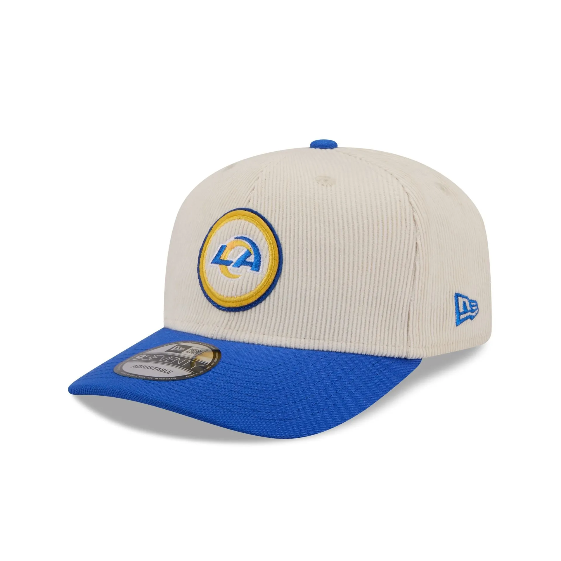 Los Angeles Rams Loyal Corduroy 9SEVENTY Stretch-Snap Hat sold by New Era product image thumbnail 3