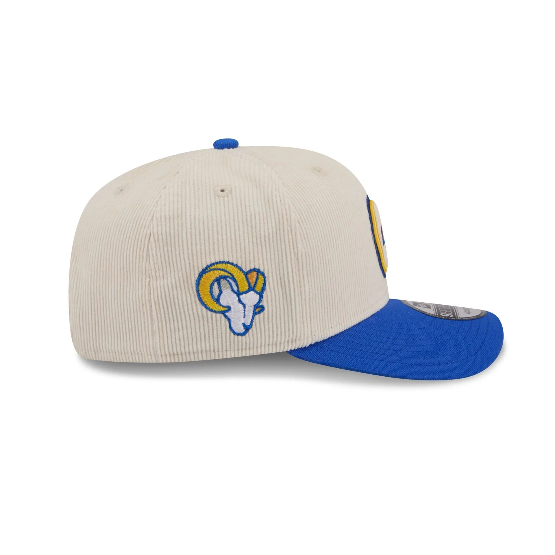 Los Angeles Rams Loyal Corduroy 9SEVENTY Stretch-Snap Hat sold by New Era product image thumbnail 4