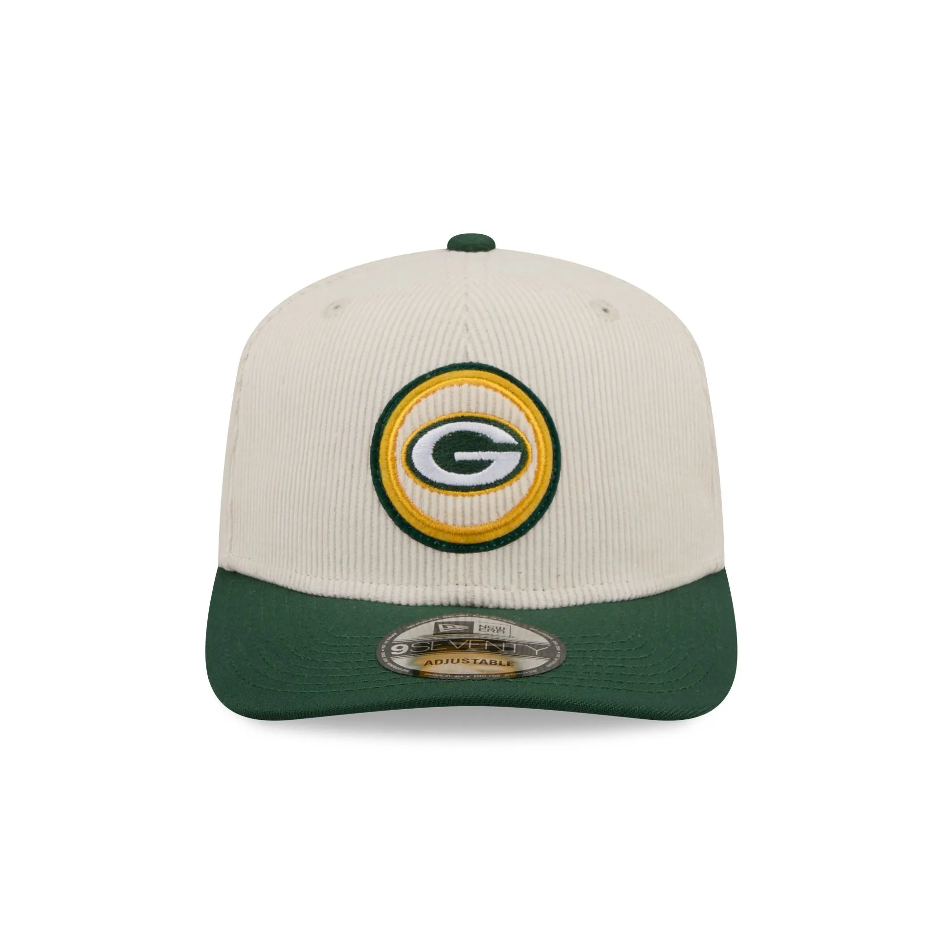 Green Bay Packers Loyal Corduroy 9SEVENTY Stretch-Snap Hat sold by New Era product image thumbnail 2