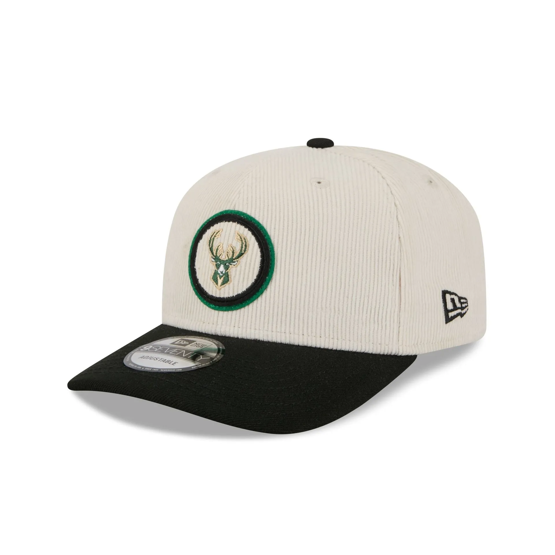 Milwaukee Bucks Loyal Corduroy 9SEVENTY Stretch-Snap Hat sold by New Era product image thumbnail 3