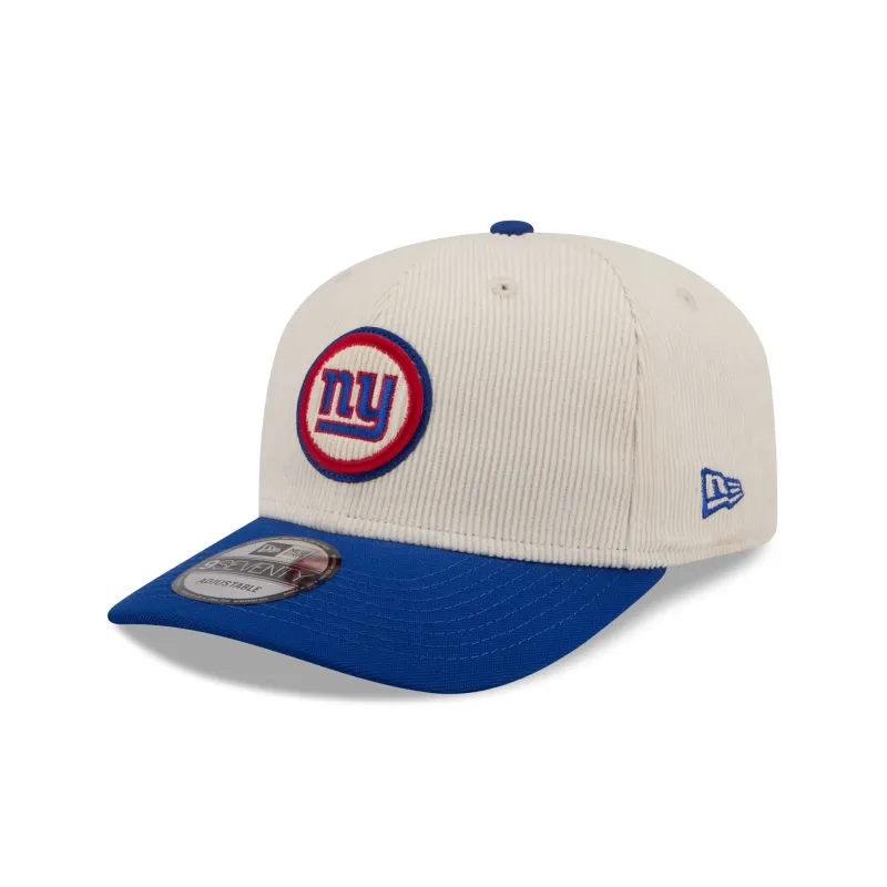 New York Giants Loyal Corduroy 9SEVENTY Stretch-Snap Hat sold by New Era