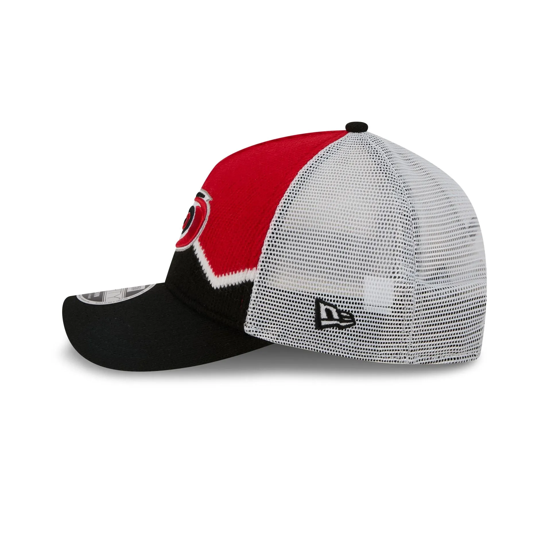 Carolina Hurricanes Sock 9FORTY M-Crown A-Frame Trucker Hat sold by New Era product image thumbnail 4