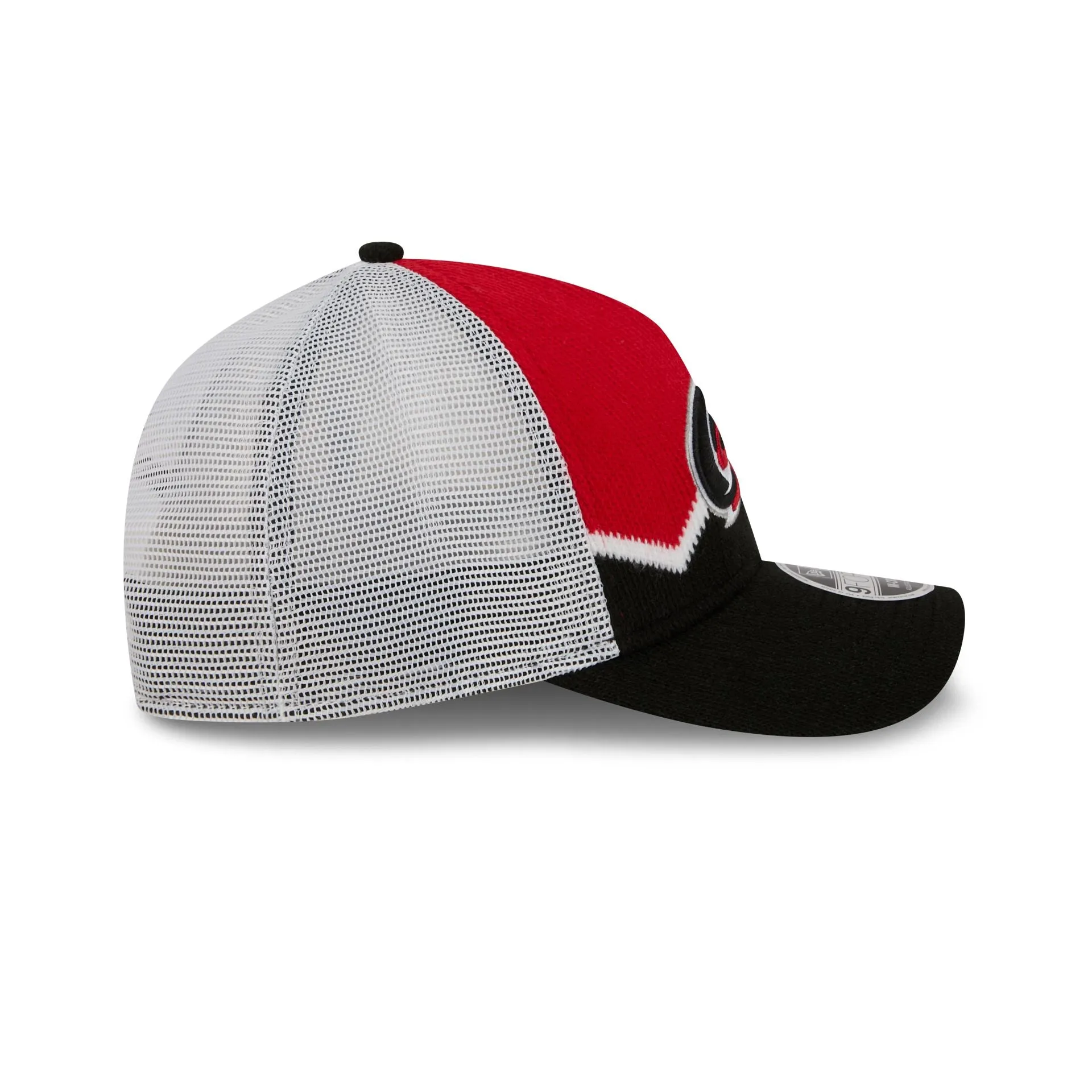Carolina Hurricanes Sock 9FORTY M-Crown A-Frame Trucker Hat sold by New Era product image thumbnail 5