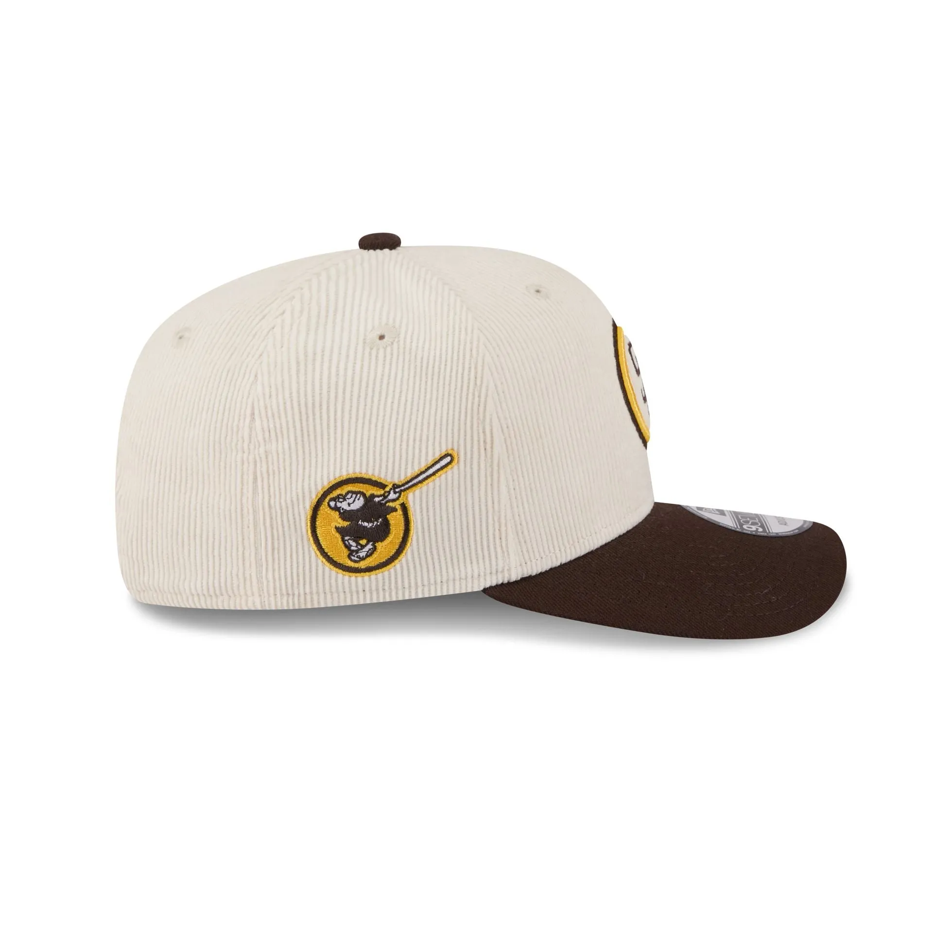 San Diego Padres Loyal Corduroy 9SEVENTY Stretch-Snap Hat sold by New Era product image thumbnail 4