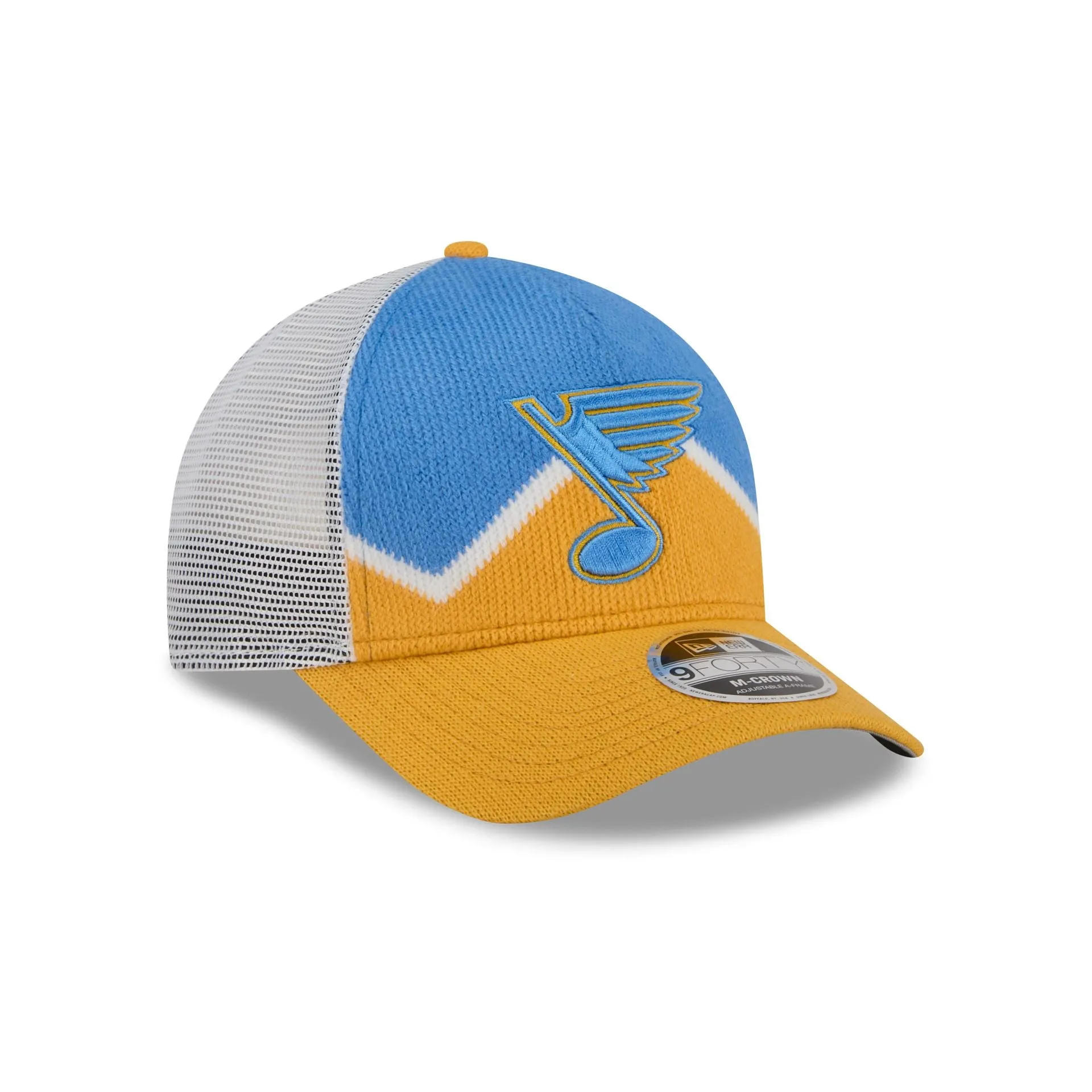 St. Louis Blues Sock 9FORTY M-Crown A-Frame Trucker Hat sold by New Era product image thumbnail 3