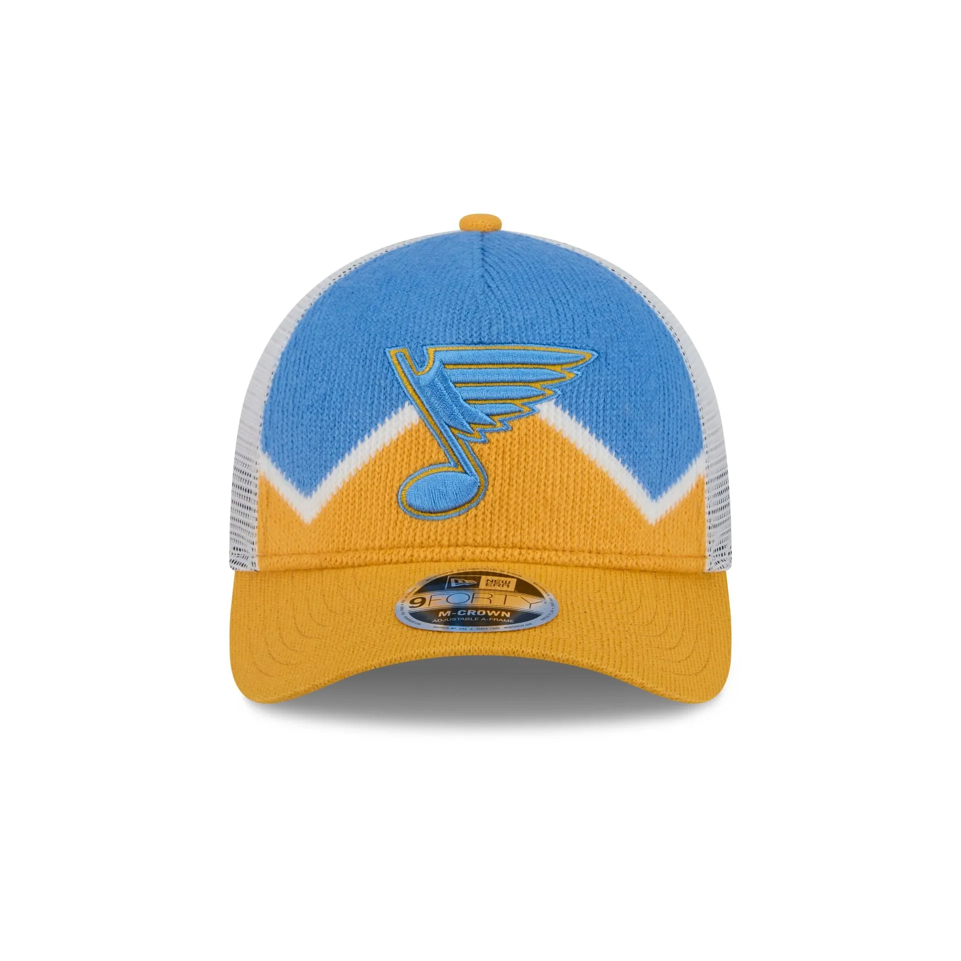 St. Louis Blues Sock 9FORTY M-Crown A-Frame Trucker Hat sold by New Era product image thumbnail 2
