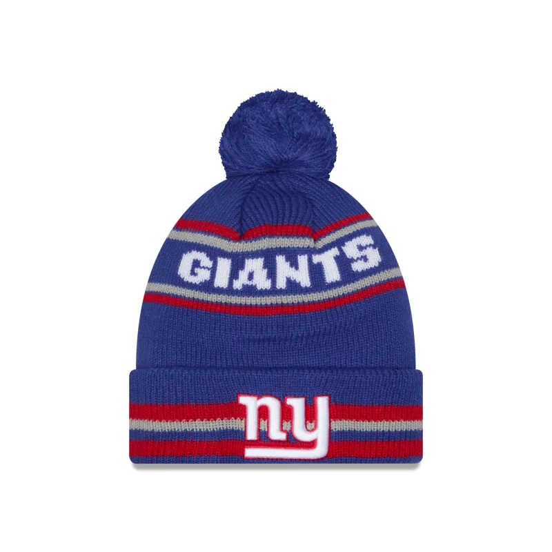 New York Giants Classic Pom Knit Hat sold by New Era