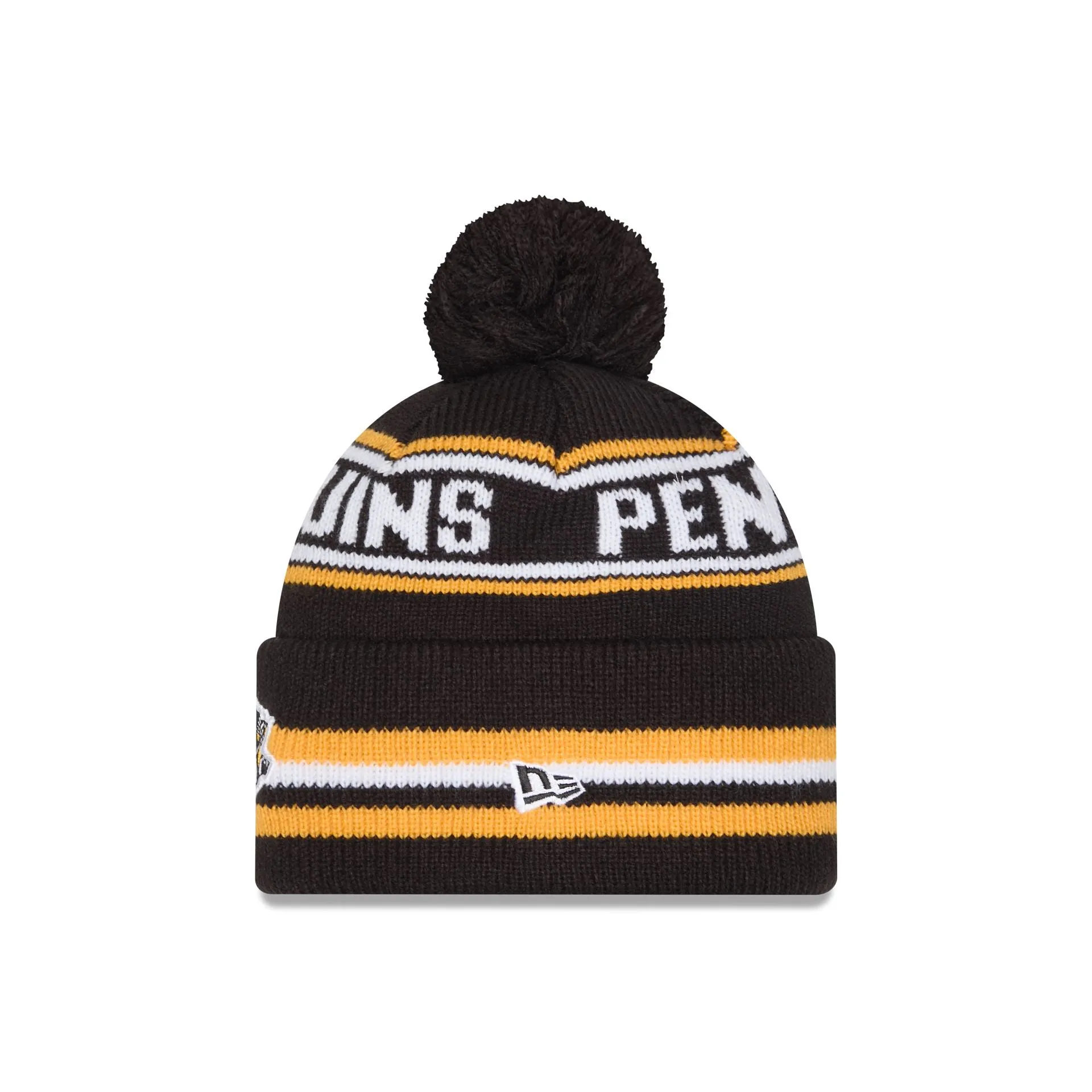 Pittsburgh Penguins Classic Pom Knit Hat sold by New Era product image thumbnail 2