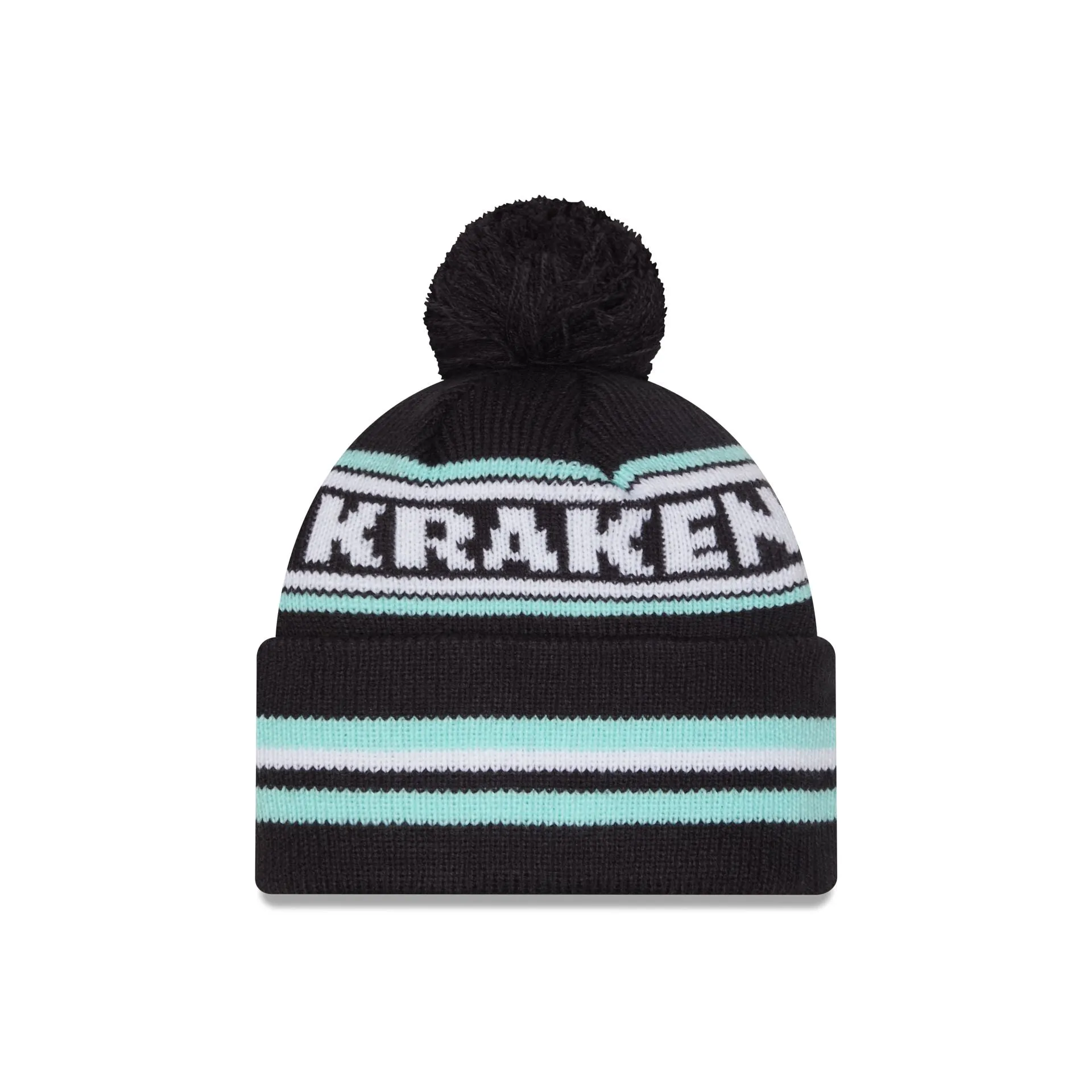 Seattle Kraken Classic Pom Knit Hat sold by New Era product image thumbnail 3