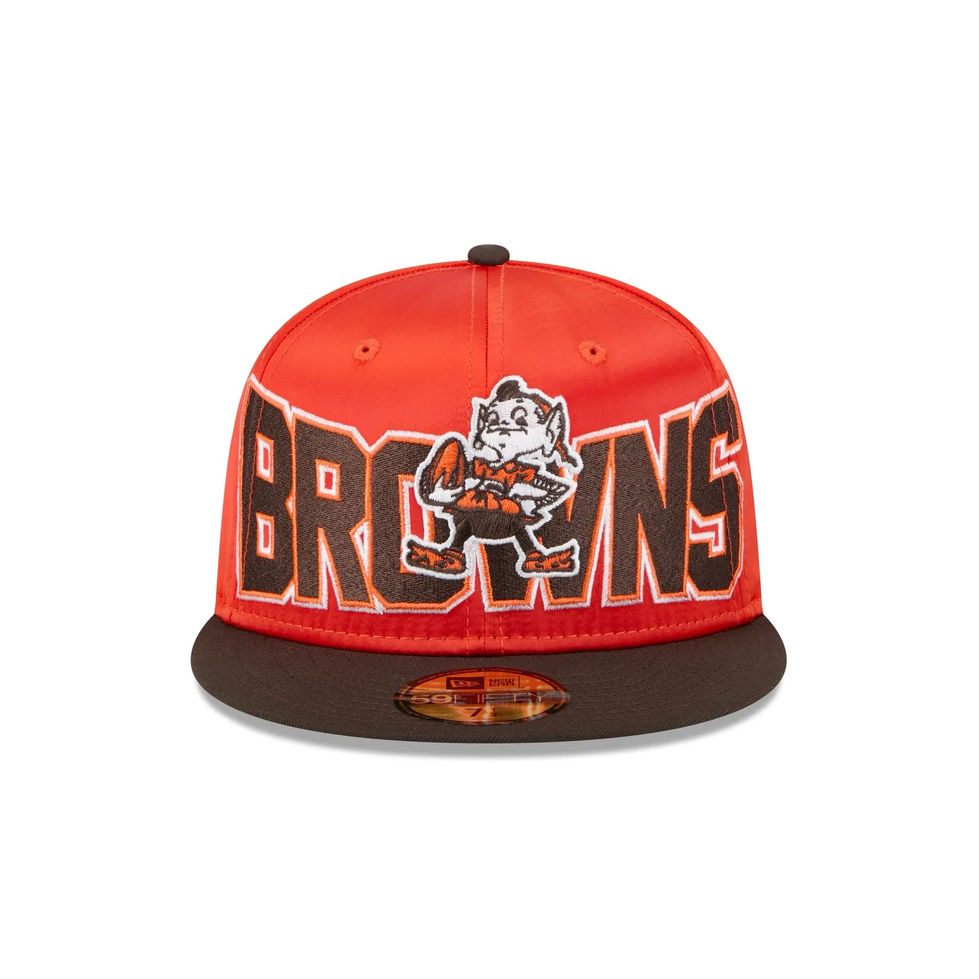 Cleveland Browns Bold Satin 59FIFTY Fitted Hat sold by New Era product image thumbnail 2