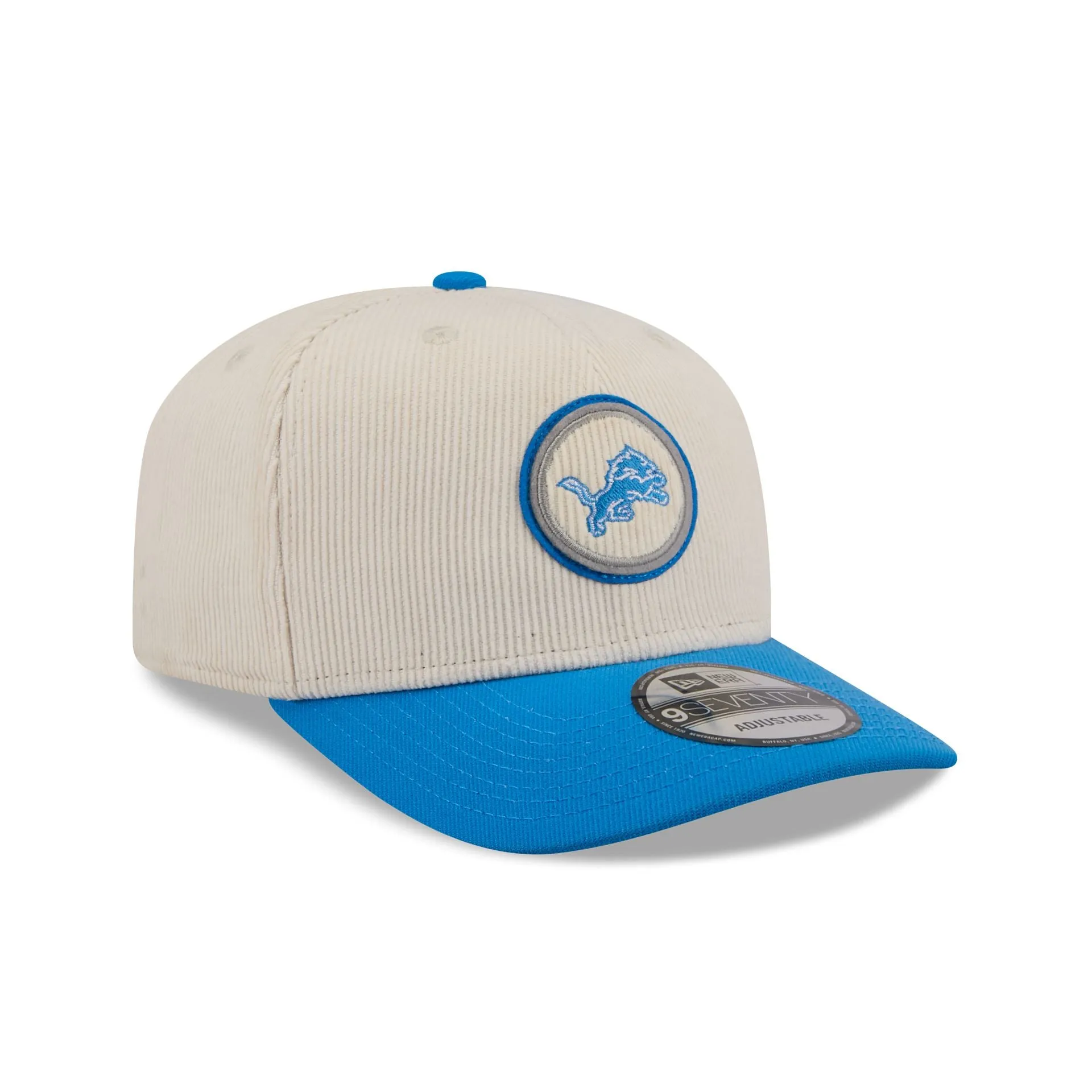 Detroit Lions Loyal Corduroy 9SEVENTY Stretch-Snap Hat sold by New Era product image thumbnail 3
