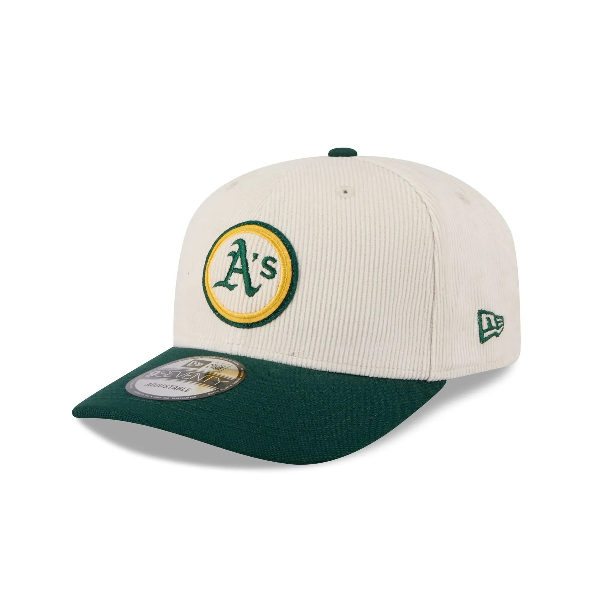 Athletics Loyal Corduroy 9SEVENTY Stretch-Snap Hat sold by New Era