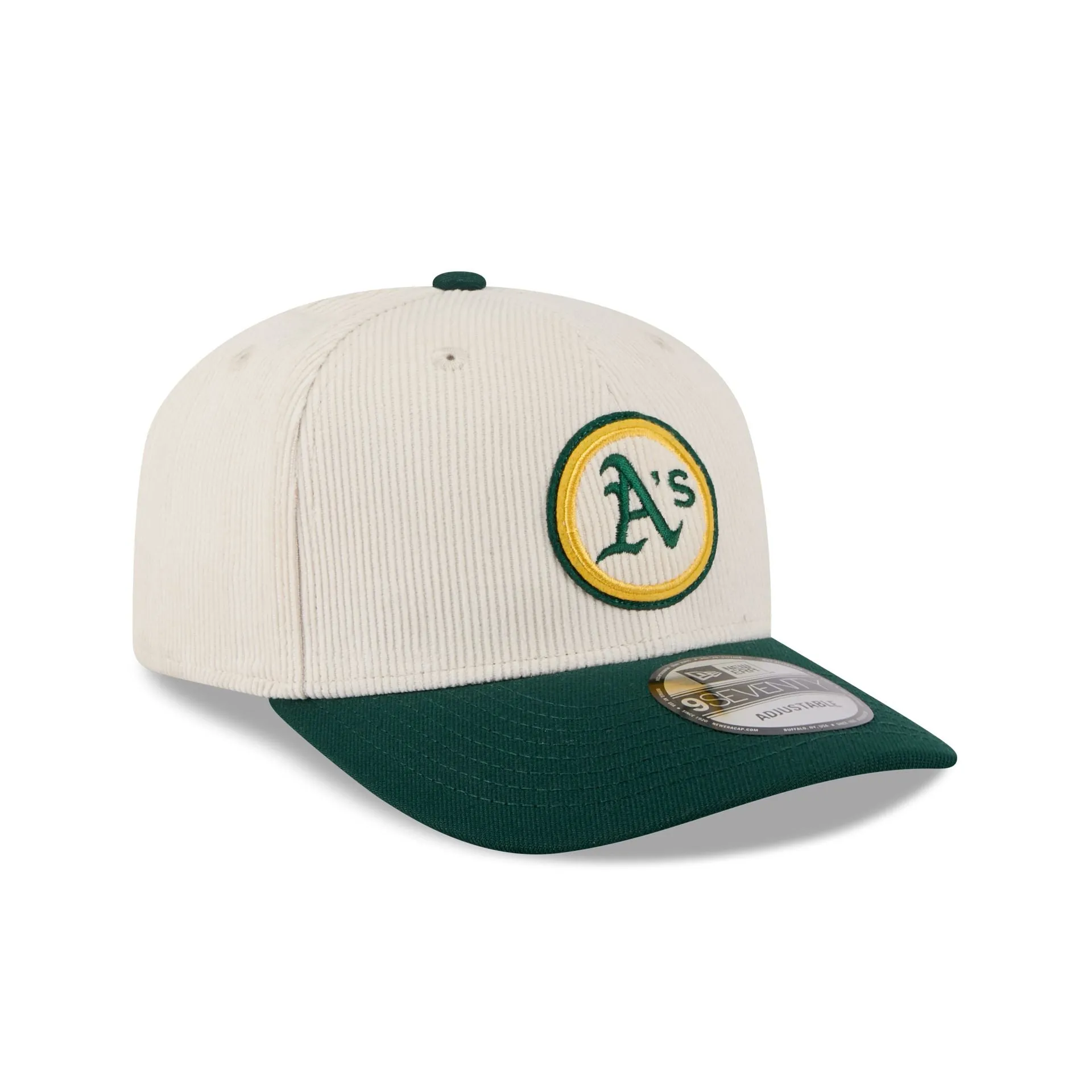 Athletics Loyal Corduroy 9SEVENTY Stretch-Snap Hat sold by New Era product image thumbnail 3