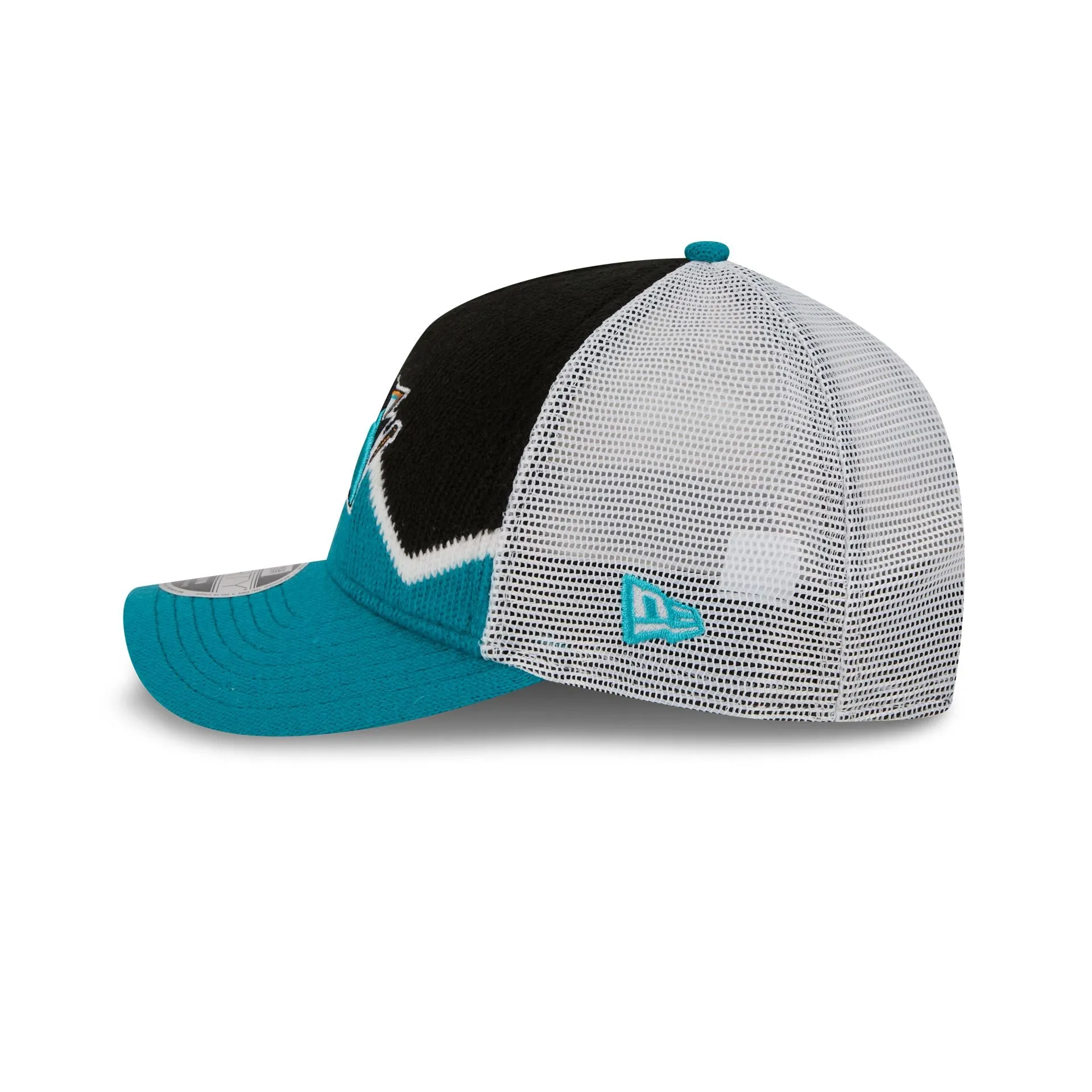San Jose Sharks Sock 9FORTY M-Crown A-Frame Trucker Hat sold by New Era product image thumbnail 4