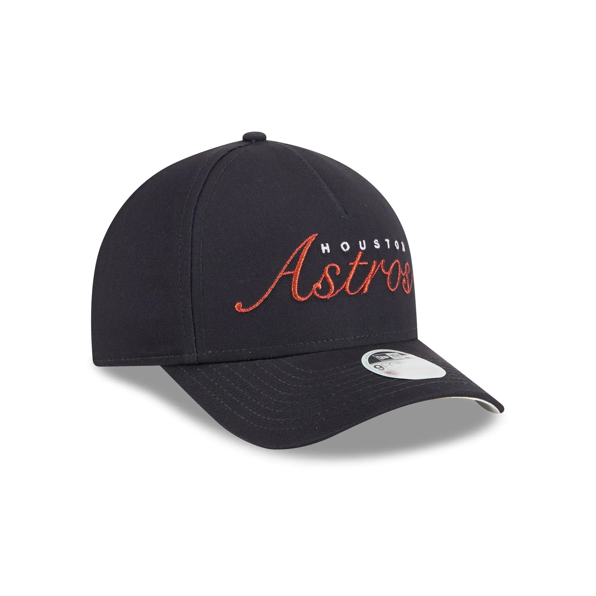 Houston Astros Metallic Women's 9FORTY M-Crown A-Frame Snapback Hat sold by New Era product image thumbnail 3