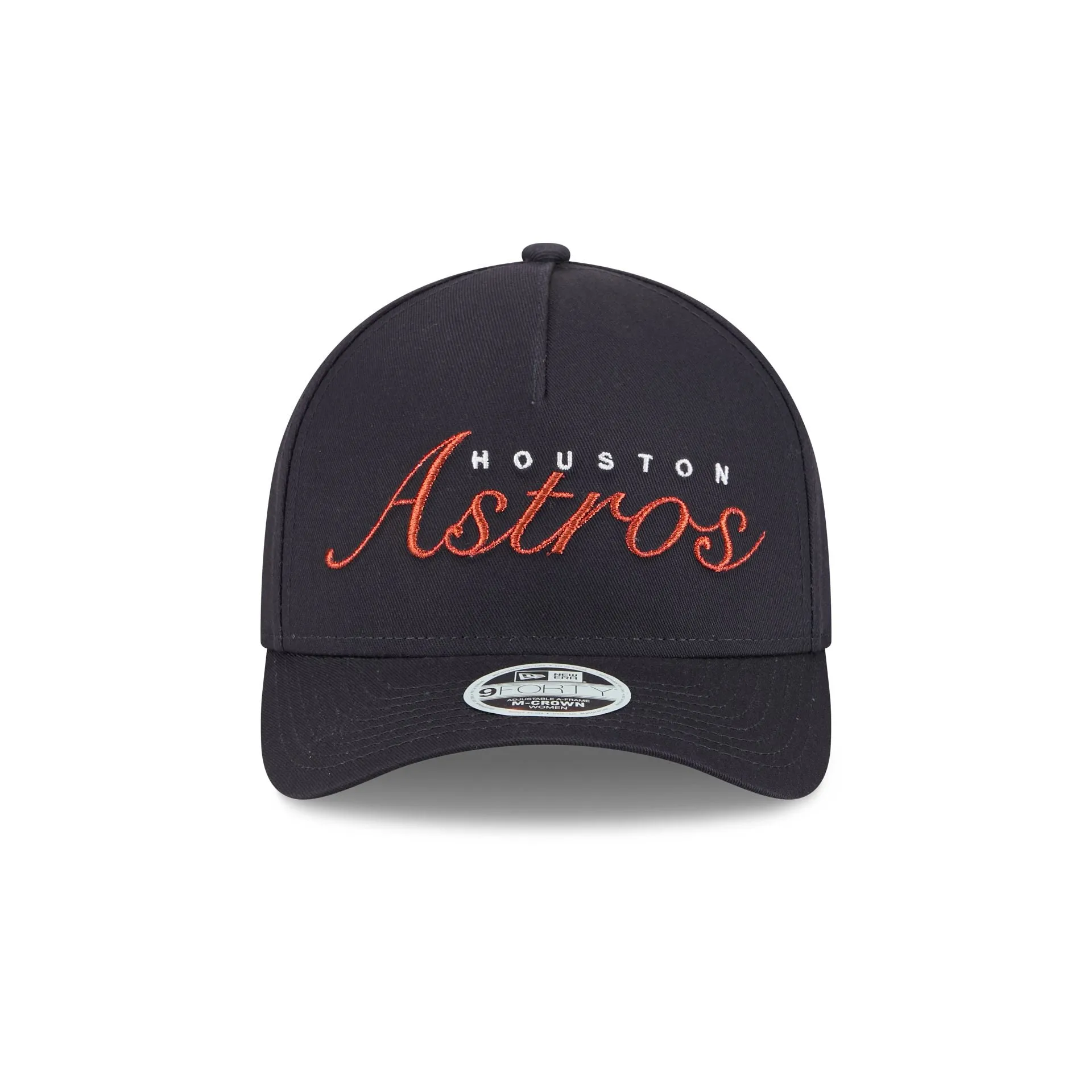 Houston Astros Metallic Women's 9FORTY M-Crown A-Frame Snapback Hat sold by New Era product image thumbnail 2