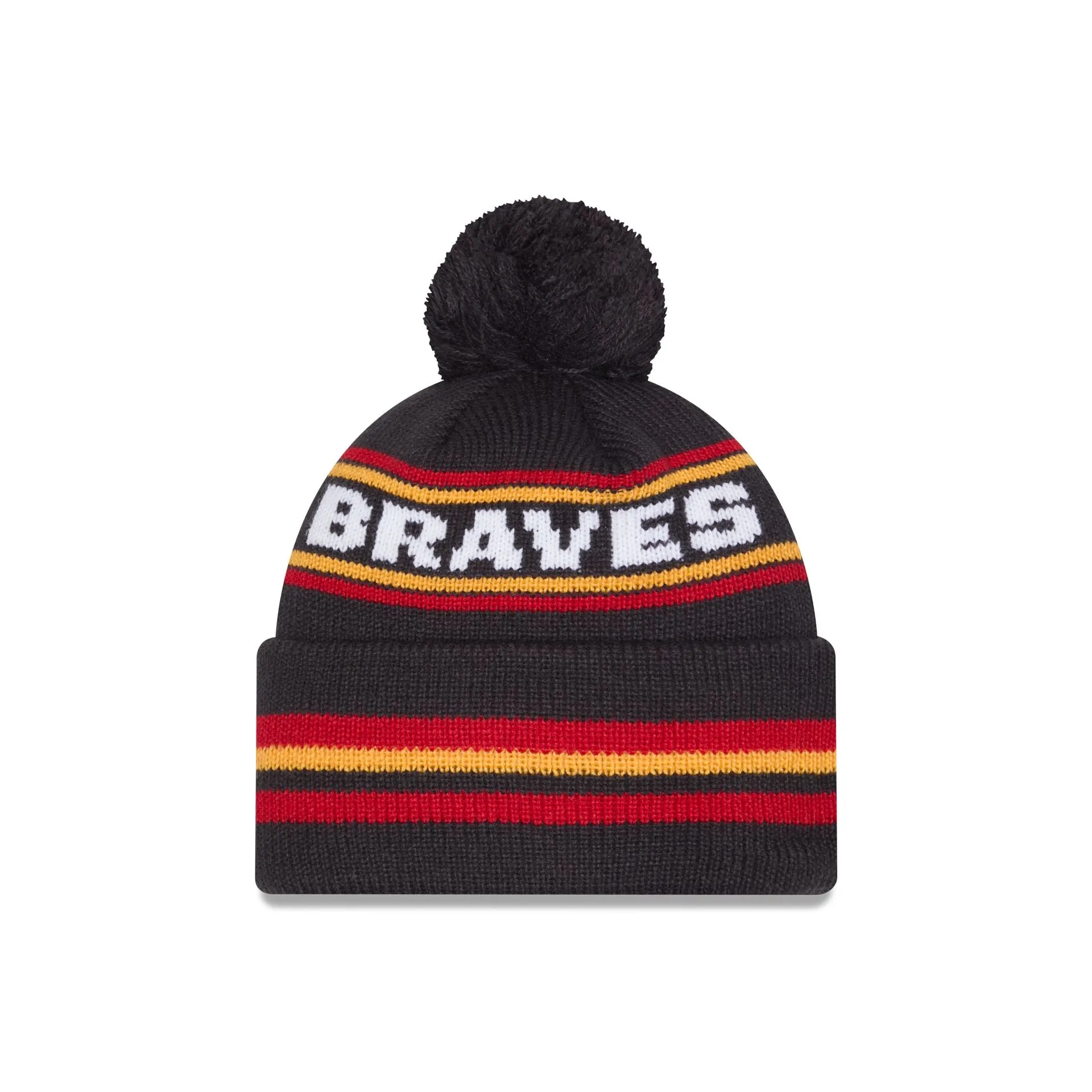Atlanta Braves Classic Pom Knit Hat sold by New Era product image thumbnail 3