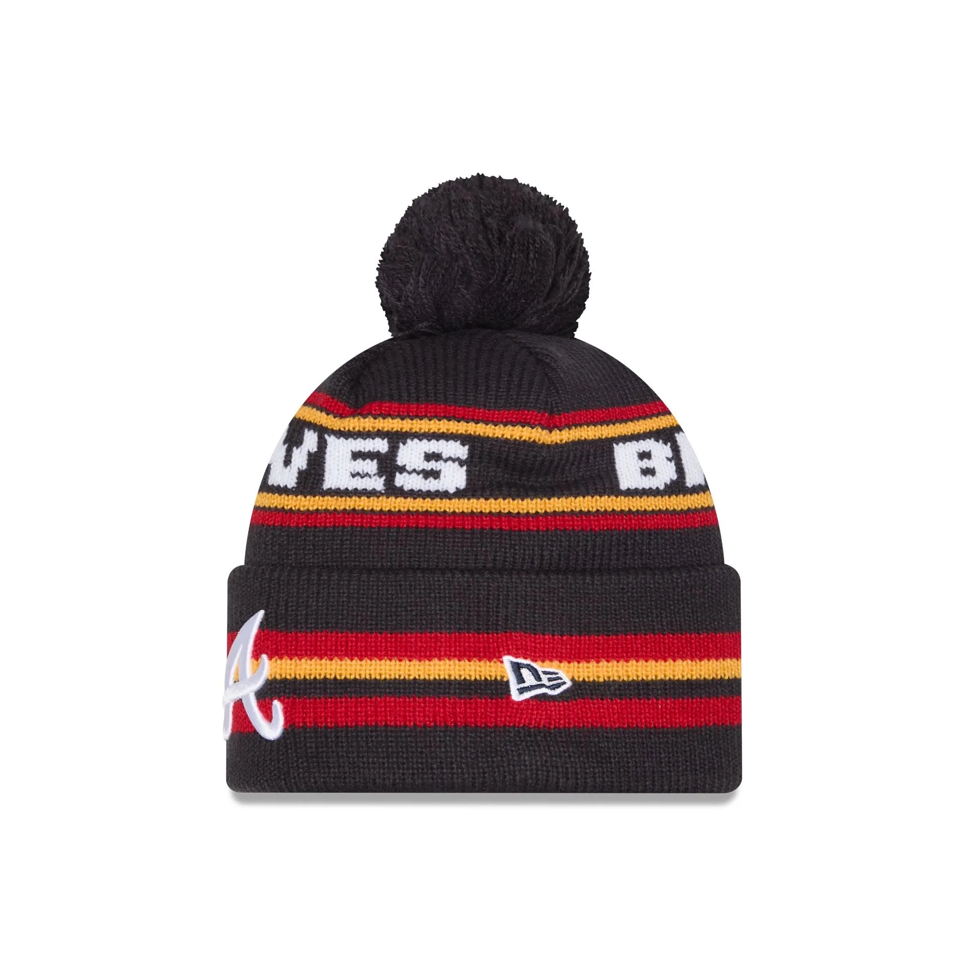 Atlanta Braves Classic Pom Knit Hat sold by New Era product image thumbnail 2