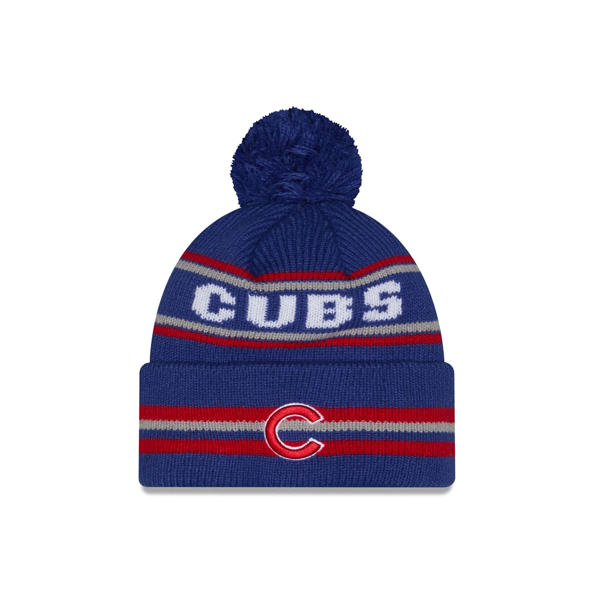 Chicago Cubs Classic Pom Knit Hat sold by New Era