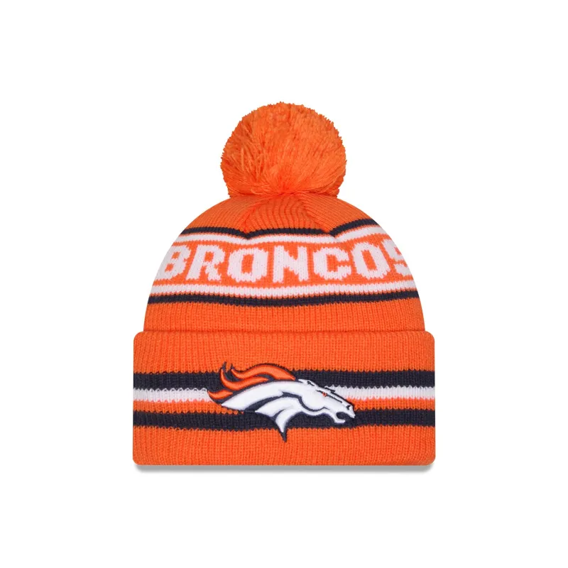 Denver Broncos Classic Pom Knit Hat sold by New Era