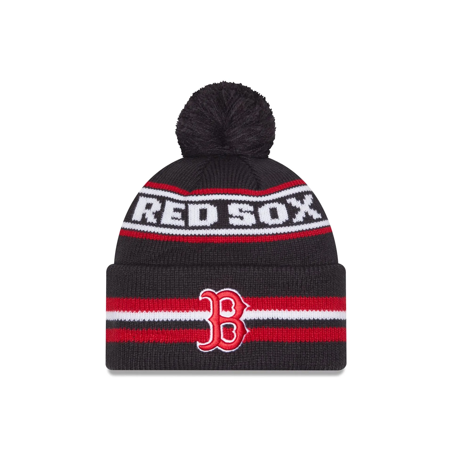 Boston Red Sox Classic Pom Knit Hat sold by New Era