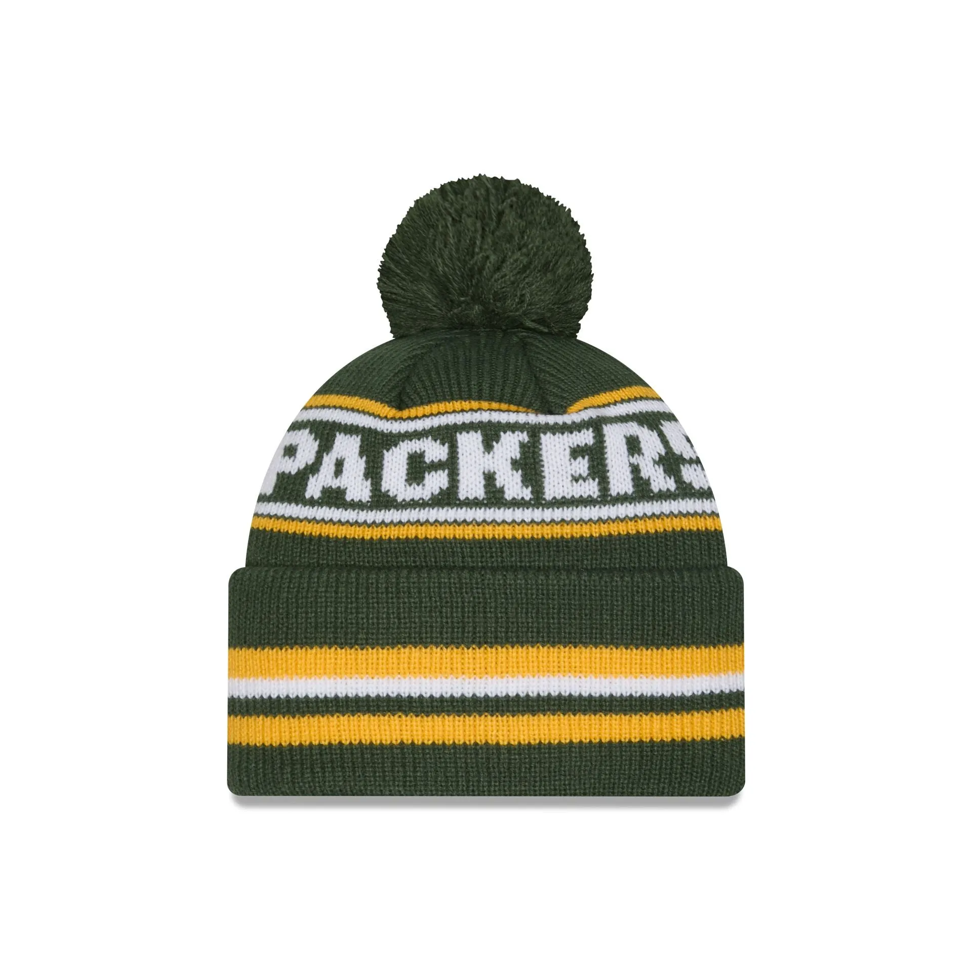 Green Bay Packers Classic Pom Knit Hat sold by New Era product image thumbnail 3