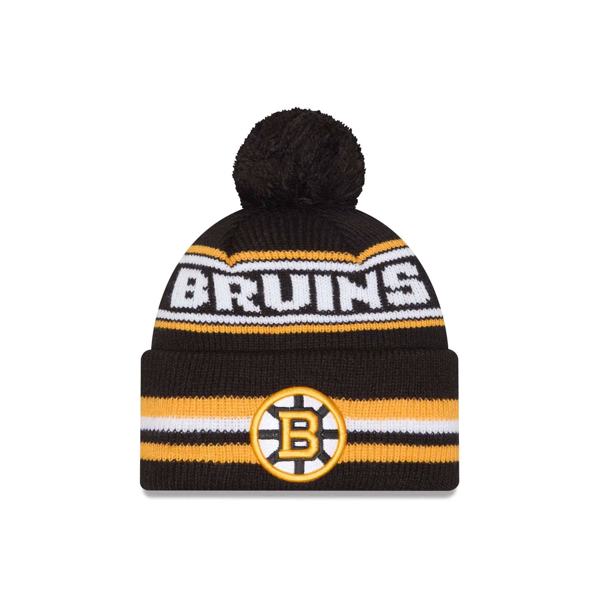 Boston Bruins Classic Pom Knit Hat sold by New Era