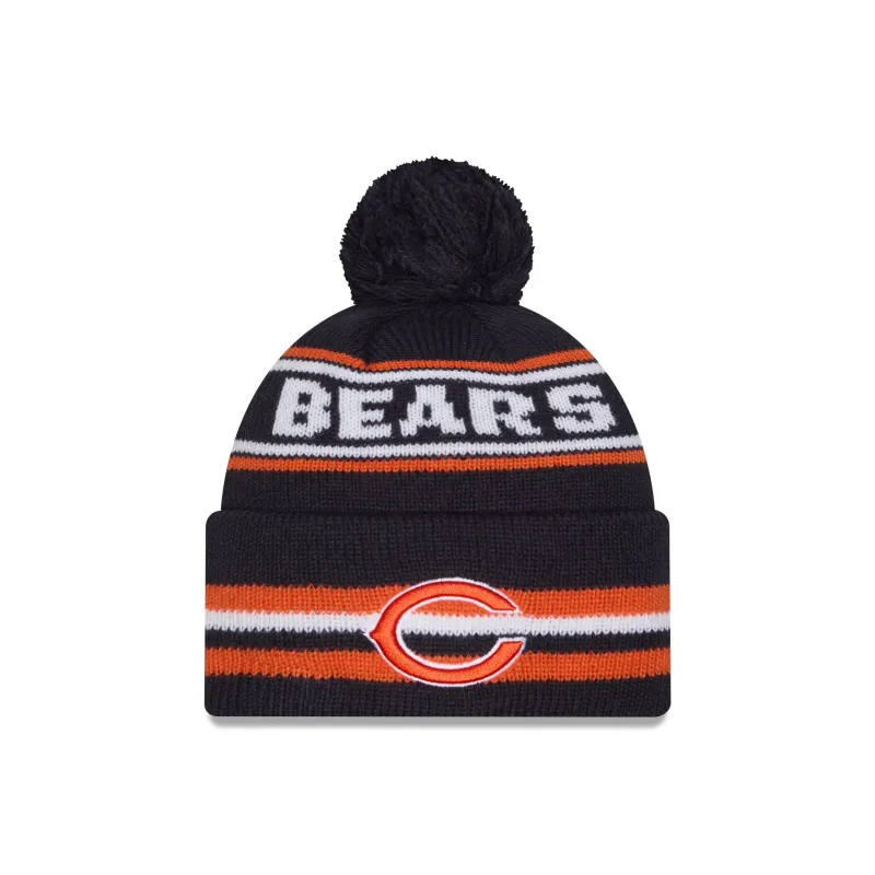 Chicago Bears Classic Pom Knit Hat sold by New Era